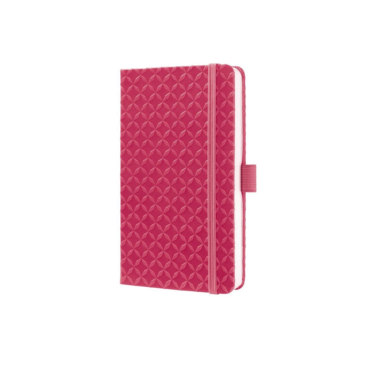 Formularblock SIGEL Notizbuch Jolie® ca. DIN A6 liniert fuchsia pink Hardcover 174 S