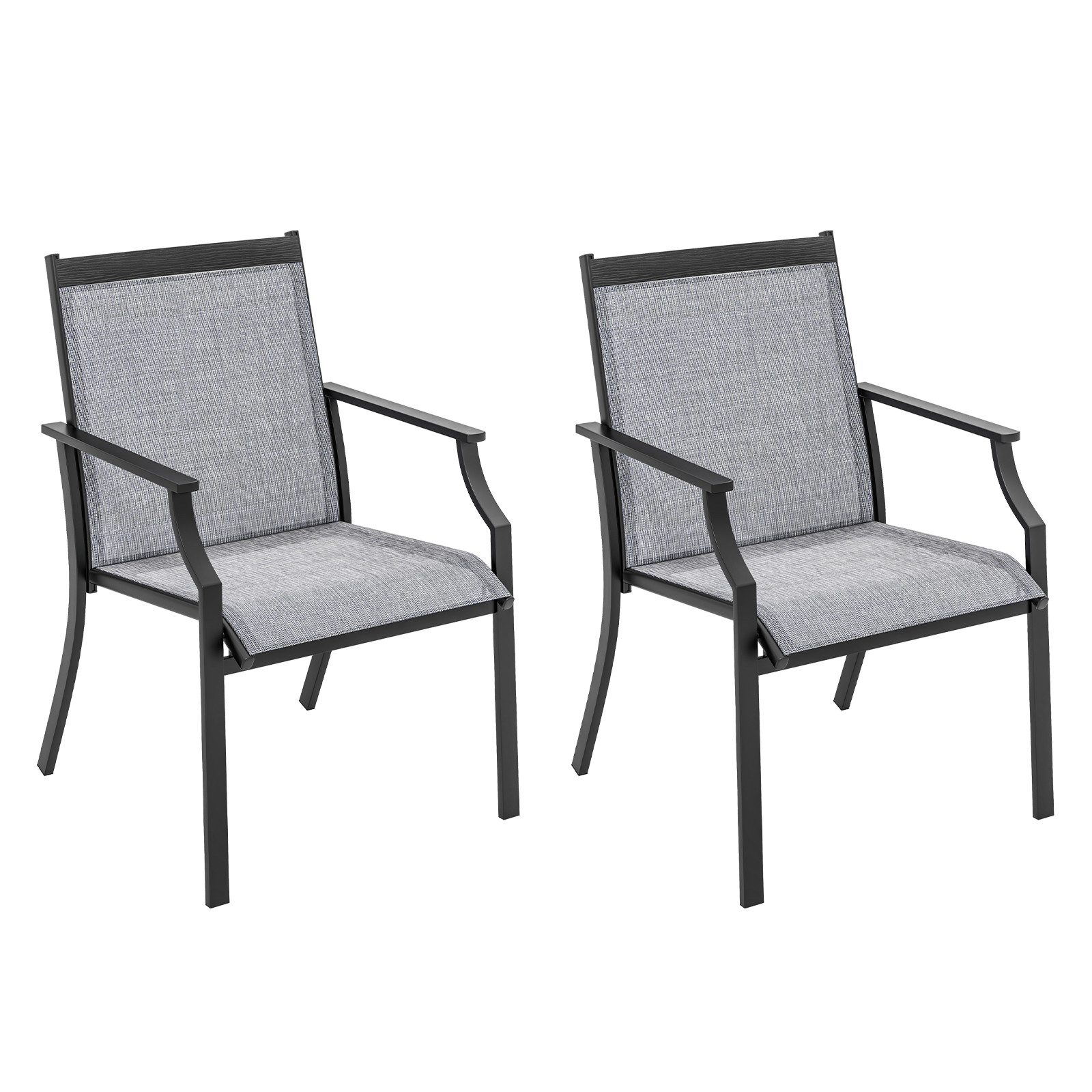 COSTWAY Gartenstuhl (2 St), 50 cm günstig online kaufen