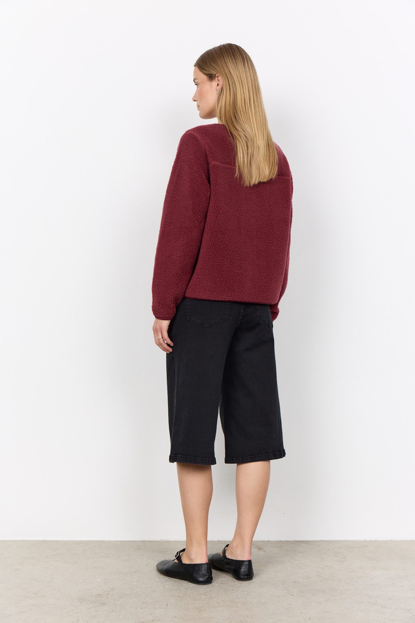 soyaconcept Strickjacke SC-ONYX 2 4985 4985 OXBLOOD RE – Bild 5 von 5