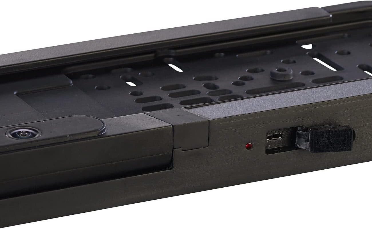 Lescars Solar-Funk-HD-Rückfahrkamera PA-720.slr Rückfahrkamera (HD)