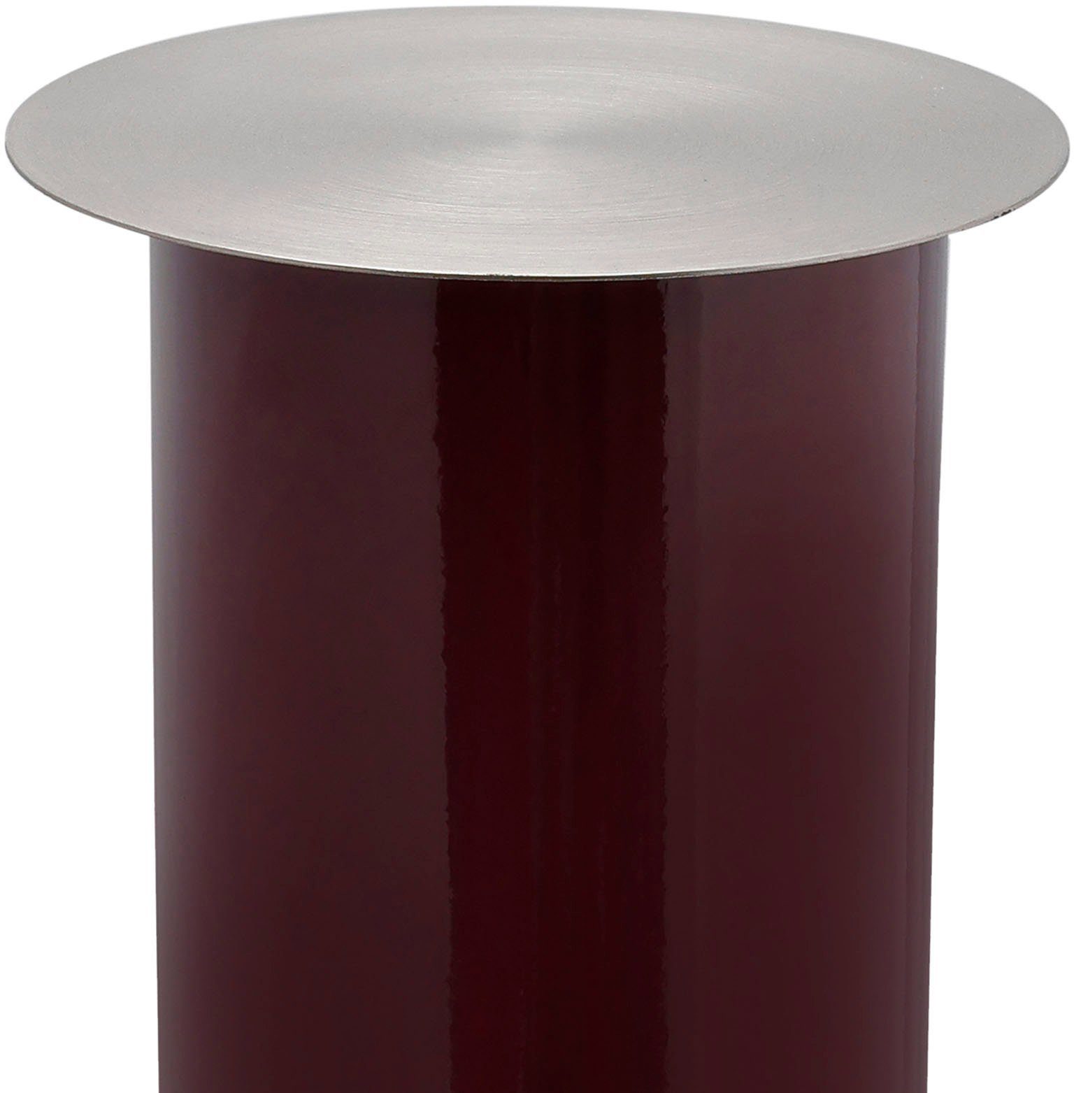 Kerzenhalter Kayoom silberfarben (1 St) 195 Bodenkerzenständer Art Deco
