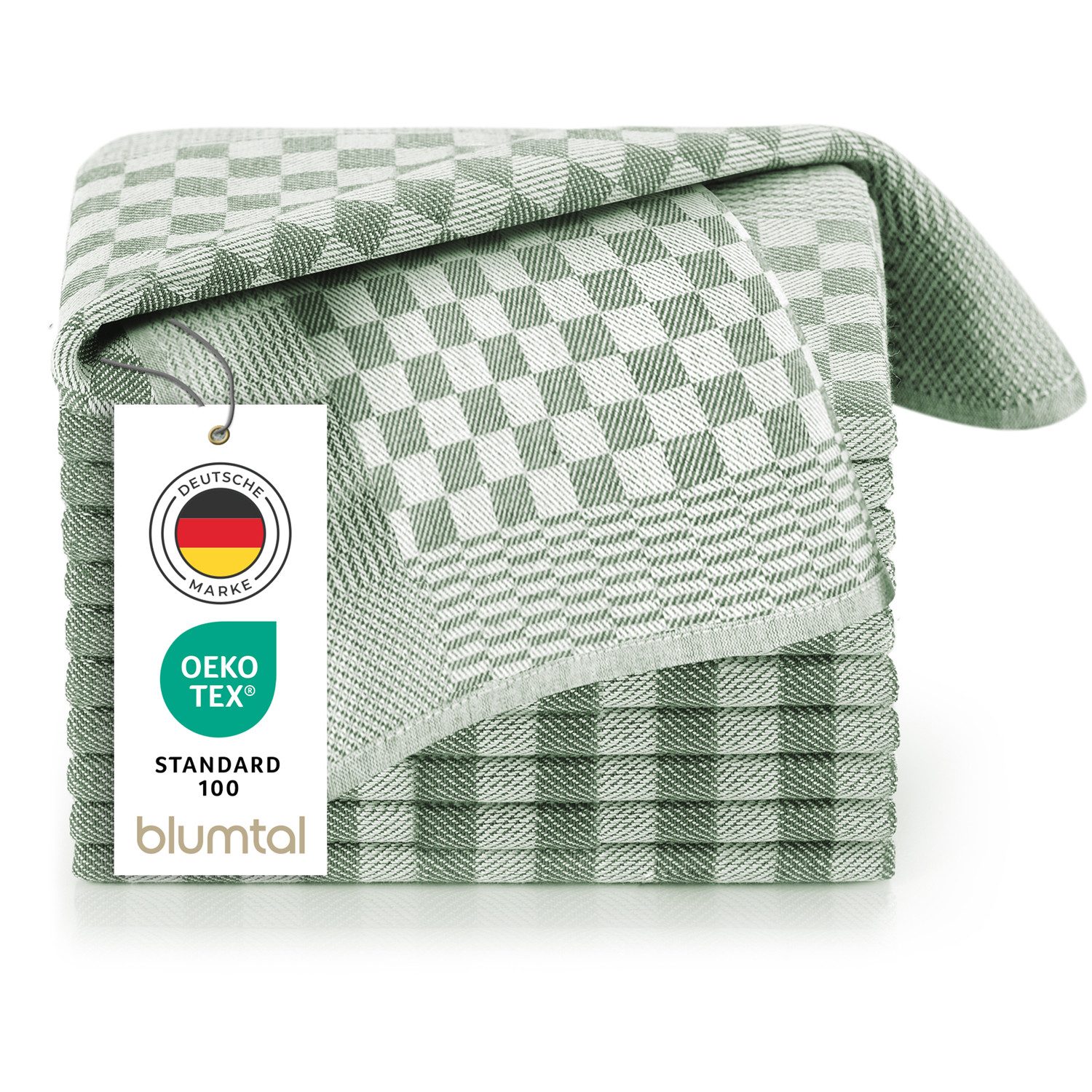 Blumtal Geschirrtuch Premium Geschirrhandtücher in 50 x 70 cm, (Set, 10-tlg günstig online kaufen