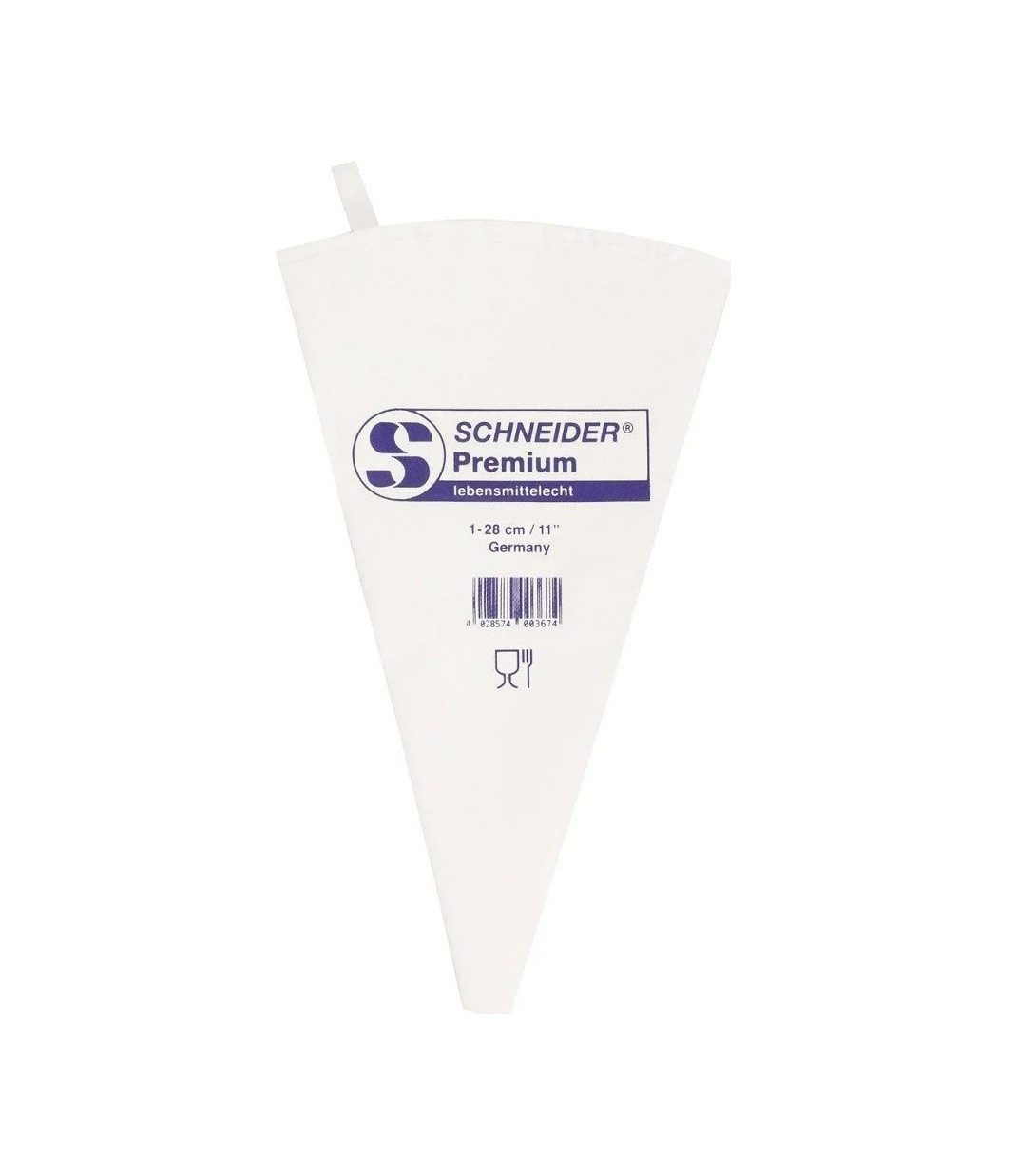 Schneider GmbH Spritzbeutel aus synthetischem Gewebe Mehrweg mit Aufhänger PREMIUM