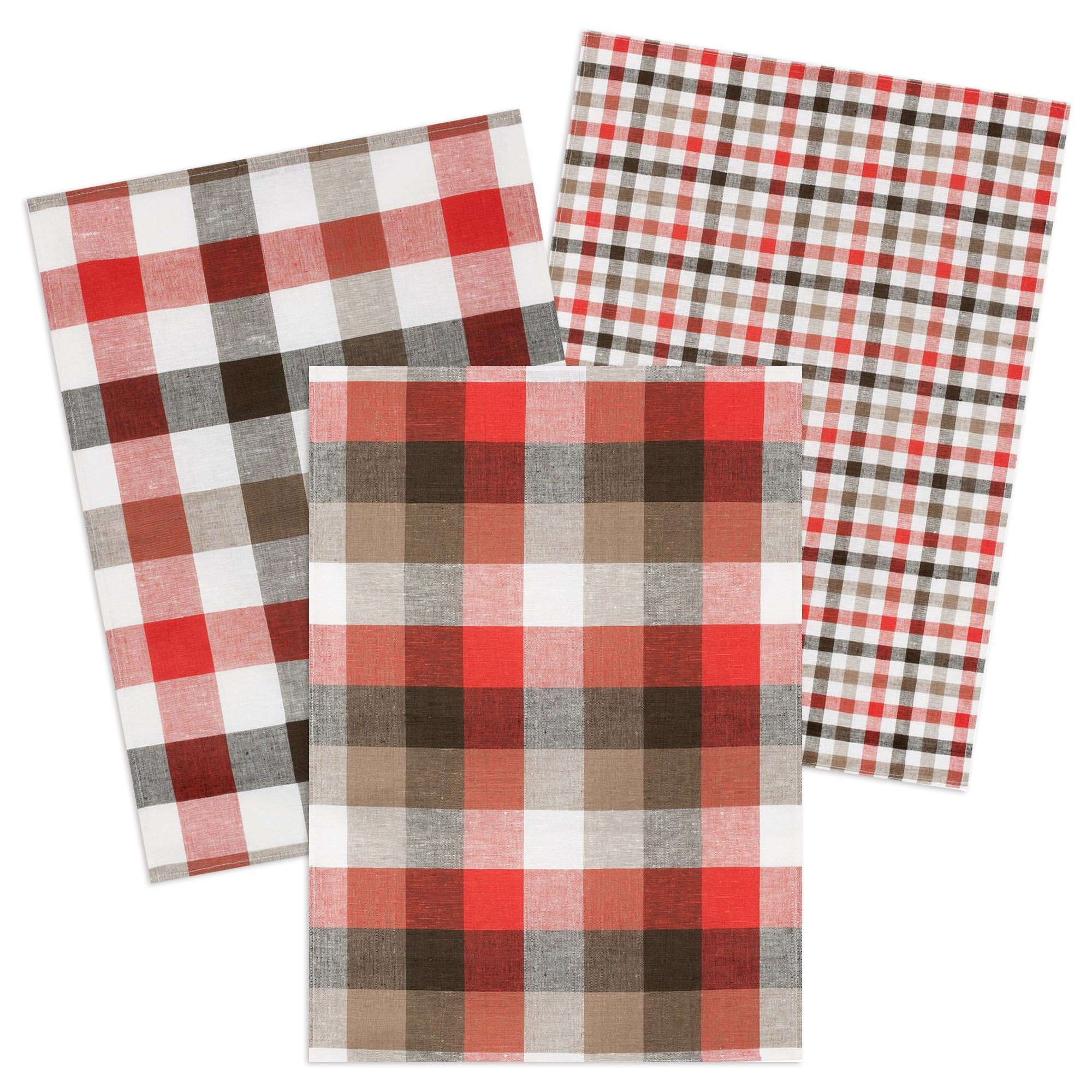 Kracht Geschirrtuch Landhaus, (Set, 3-tlg., Set), günstig online kaufen