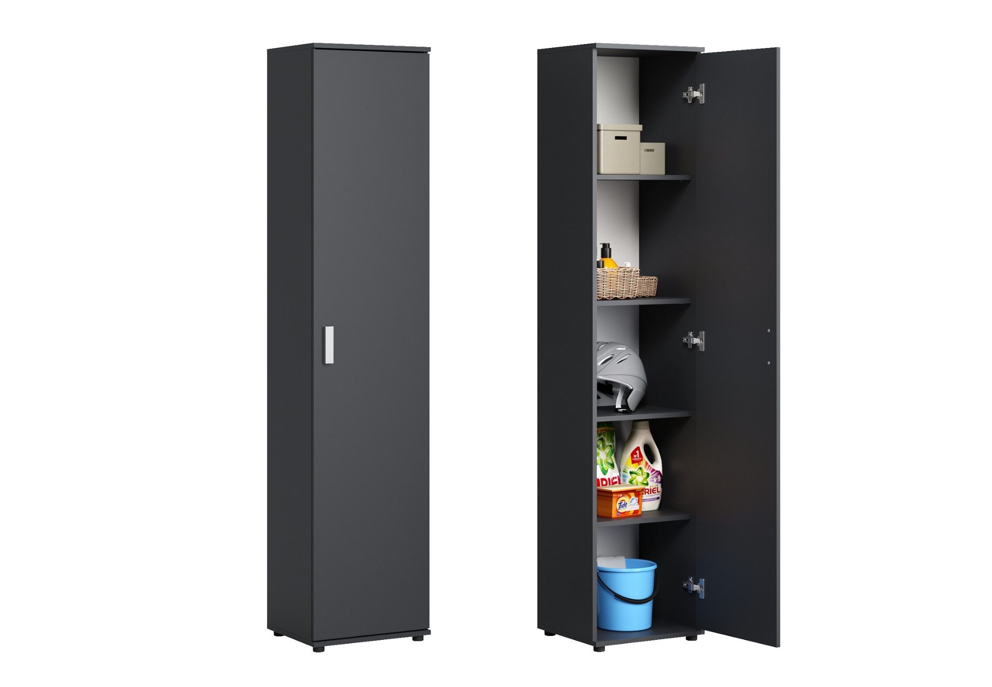 Home Collective Mehrzweckschrank Schmaler 40 cm günstig online kaufen