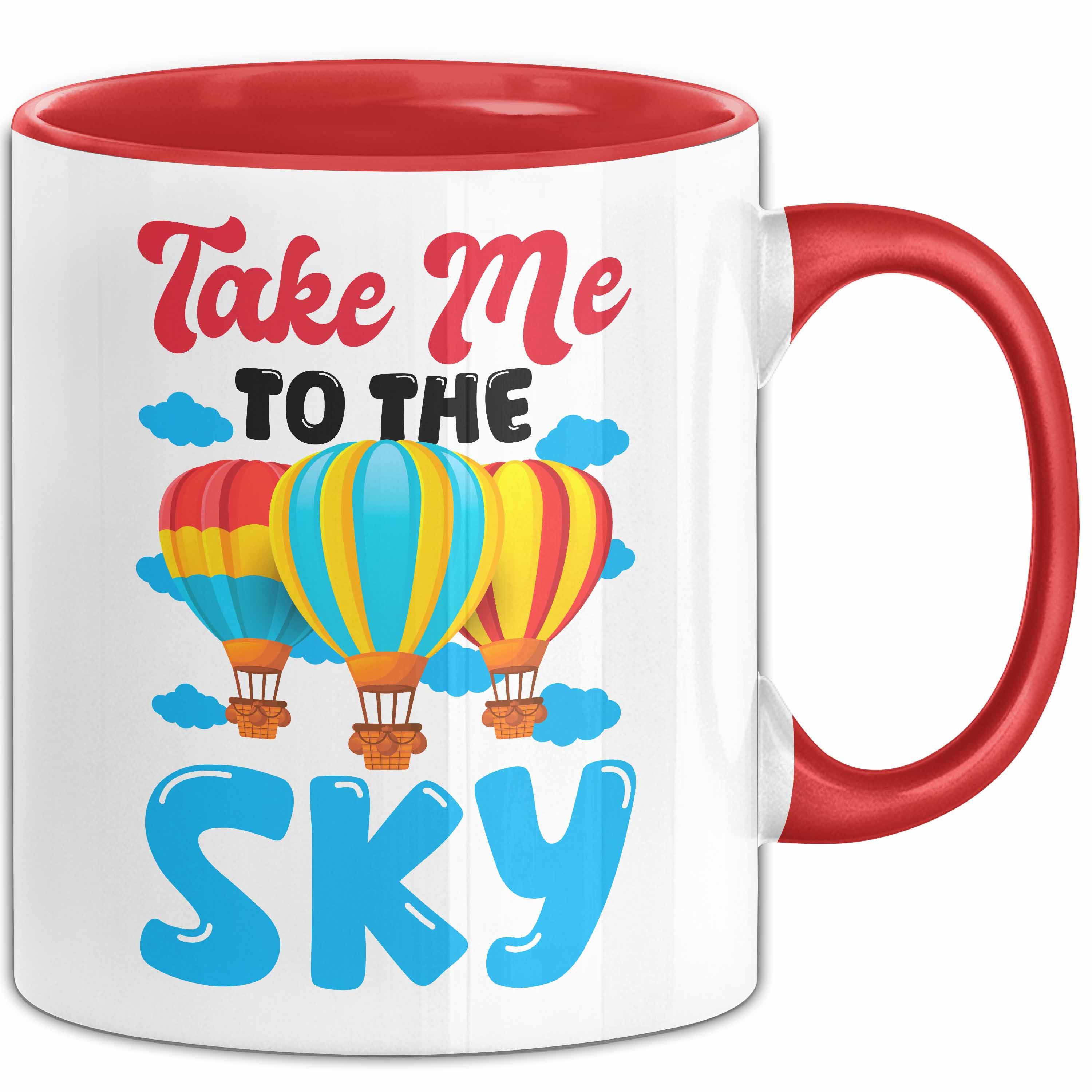 Tasse Ballon Tasse Geschenk Heißluftballon Ballonfahrt Spruch Ballonfahrer G