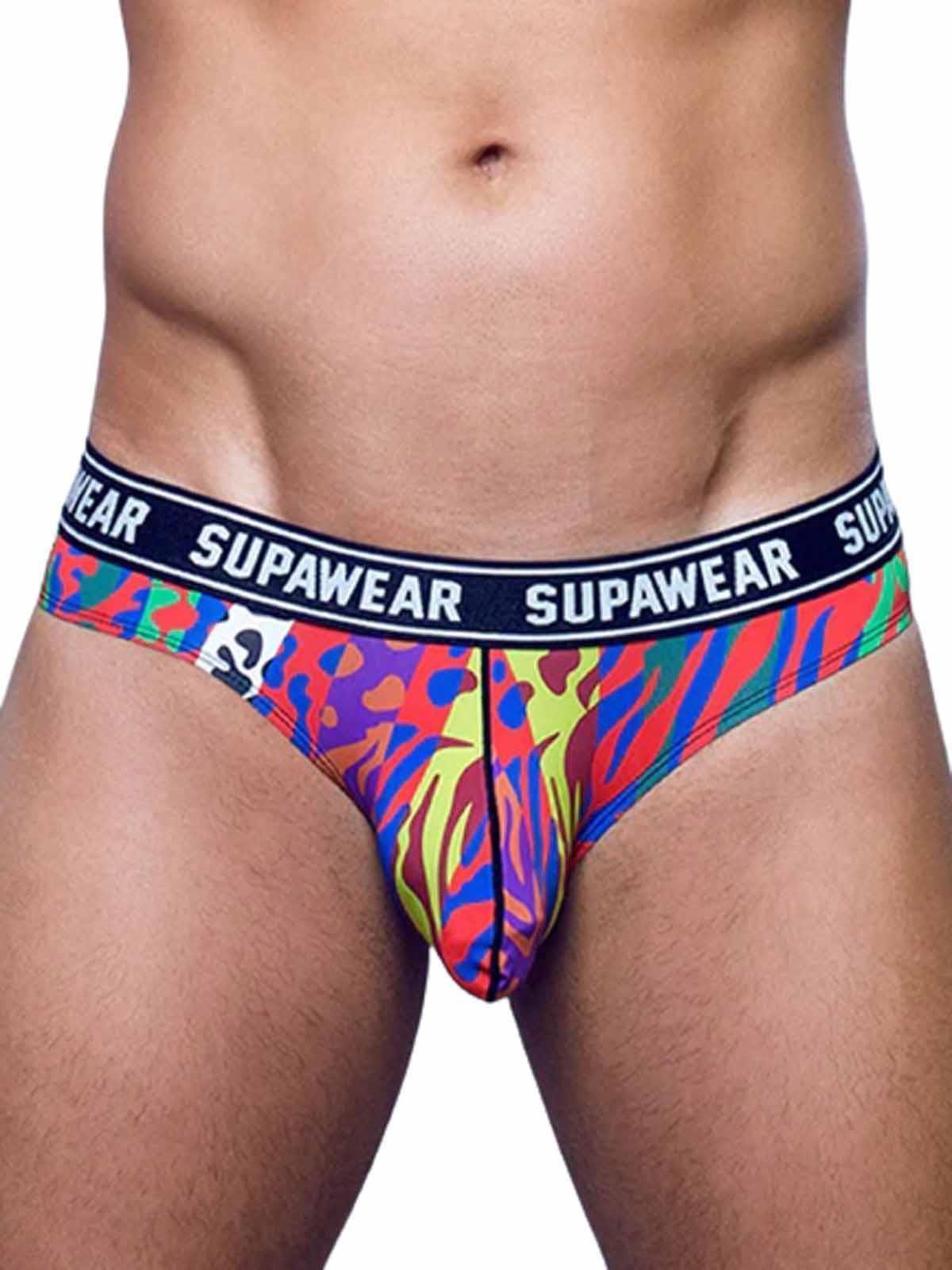 Slip Supawear POW Brief Underwear Crimson Beast