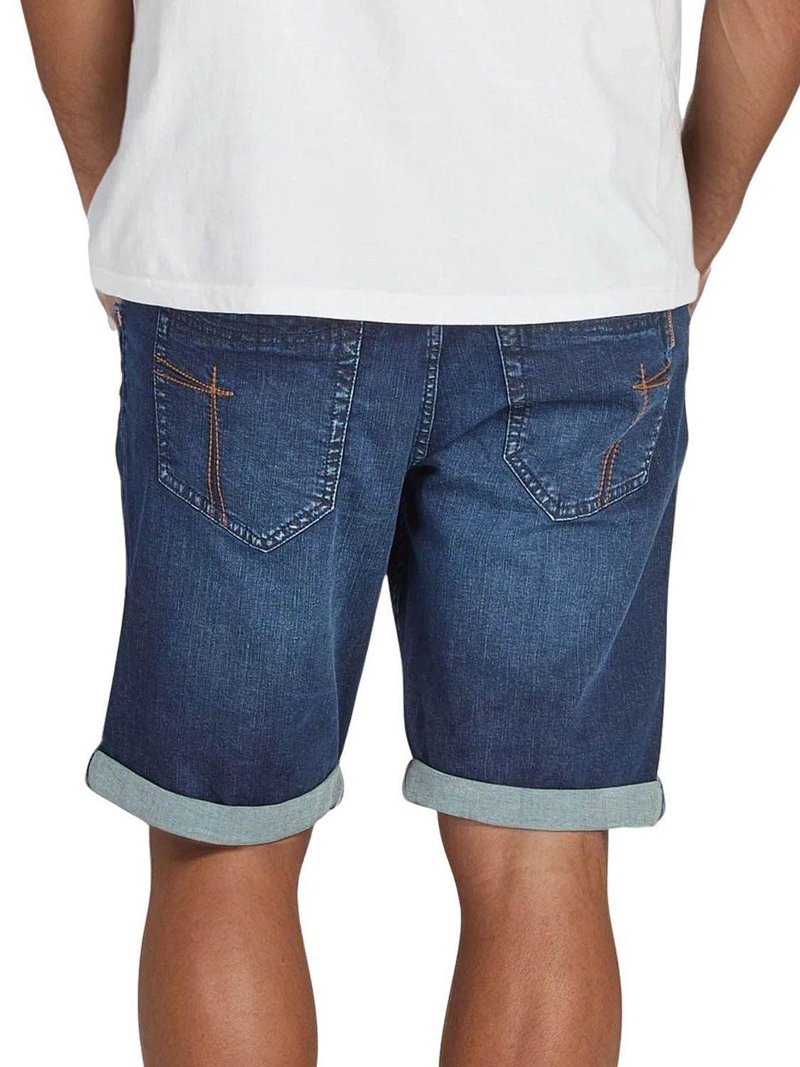 TIMEZONE Jeansshorts Herren Shorts StevieTZ Slim Fit Bermudashorts mit Stretch