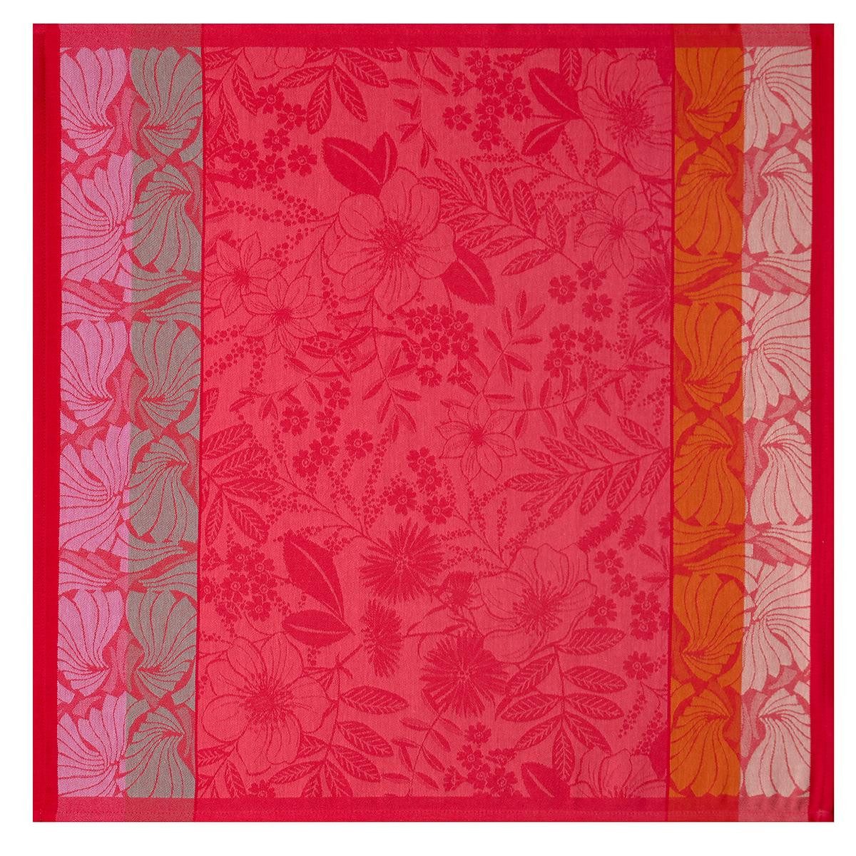 Le Jacquard Francais Stoffserviette Servietten (4x Set) Cottage Fleury 58x58 cm, (4 St)