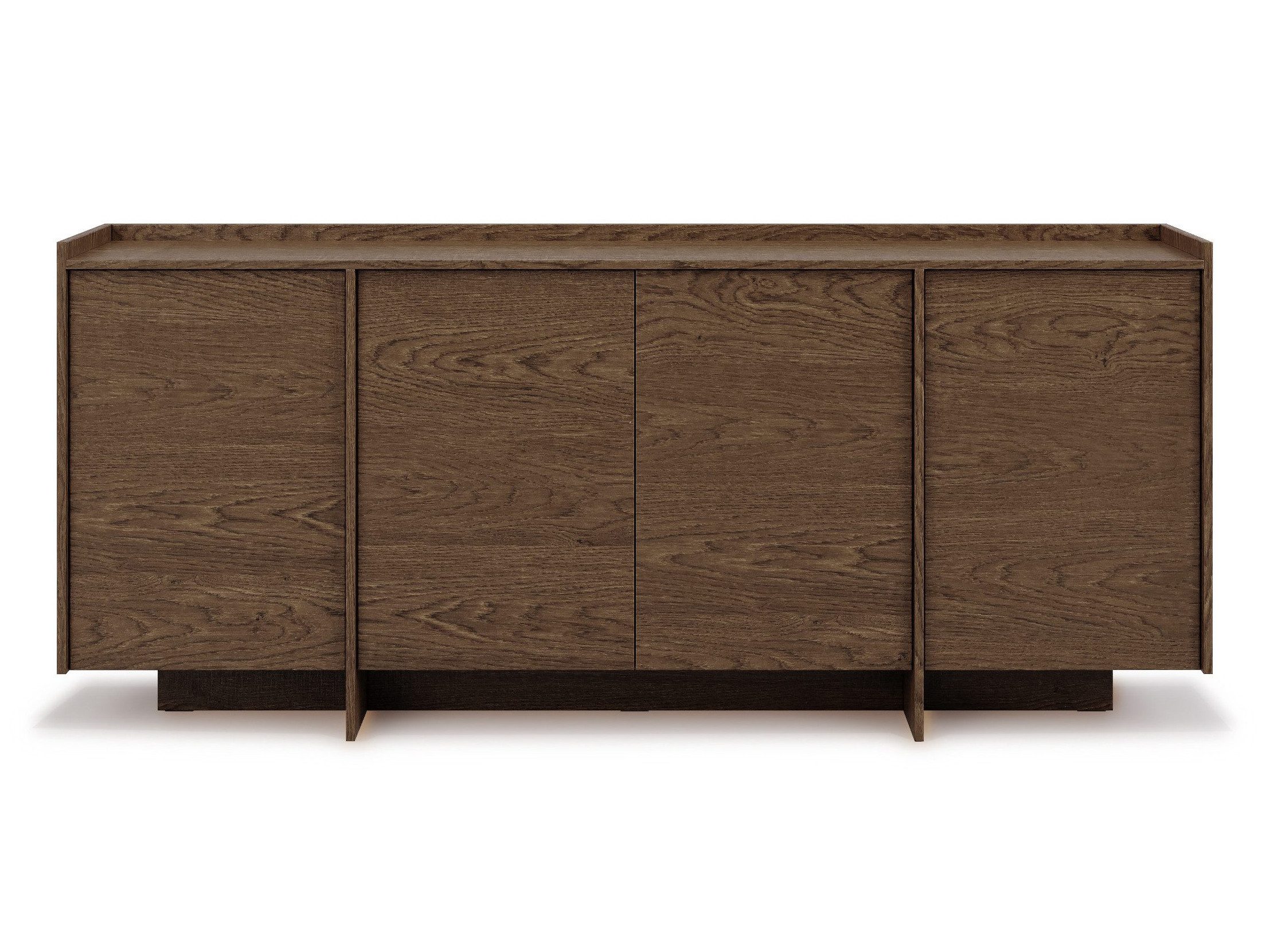 Beautysofa Kommode JUNI mit 4 Türen (Push-to-Open-Funktion, im Japandi-Stil), Breite: 200 cm