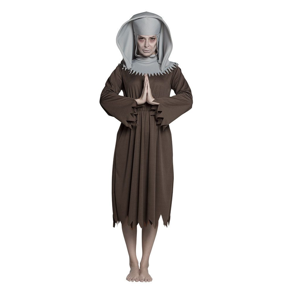 Boland Monster-Kostüm Horror Nonnenkostüm Halloween Grusel Nonne Dämon Kostüm Kloster