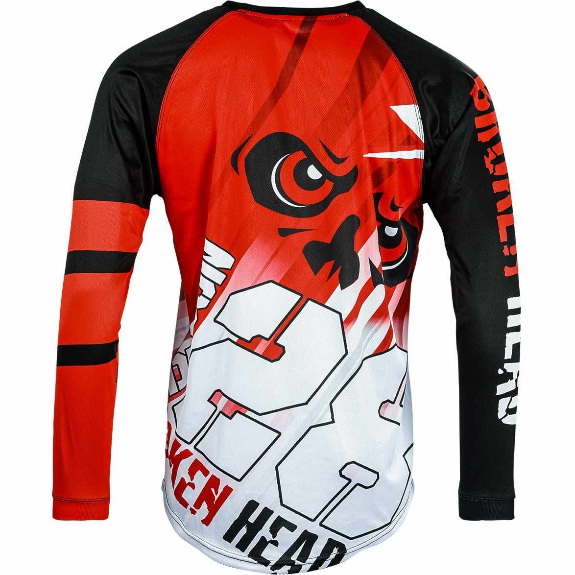 Funktionsshirt MX Jersey Division Rot Broken Head Original Design