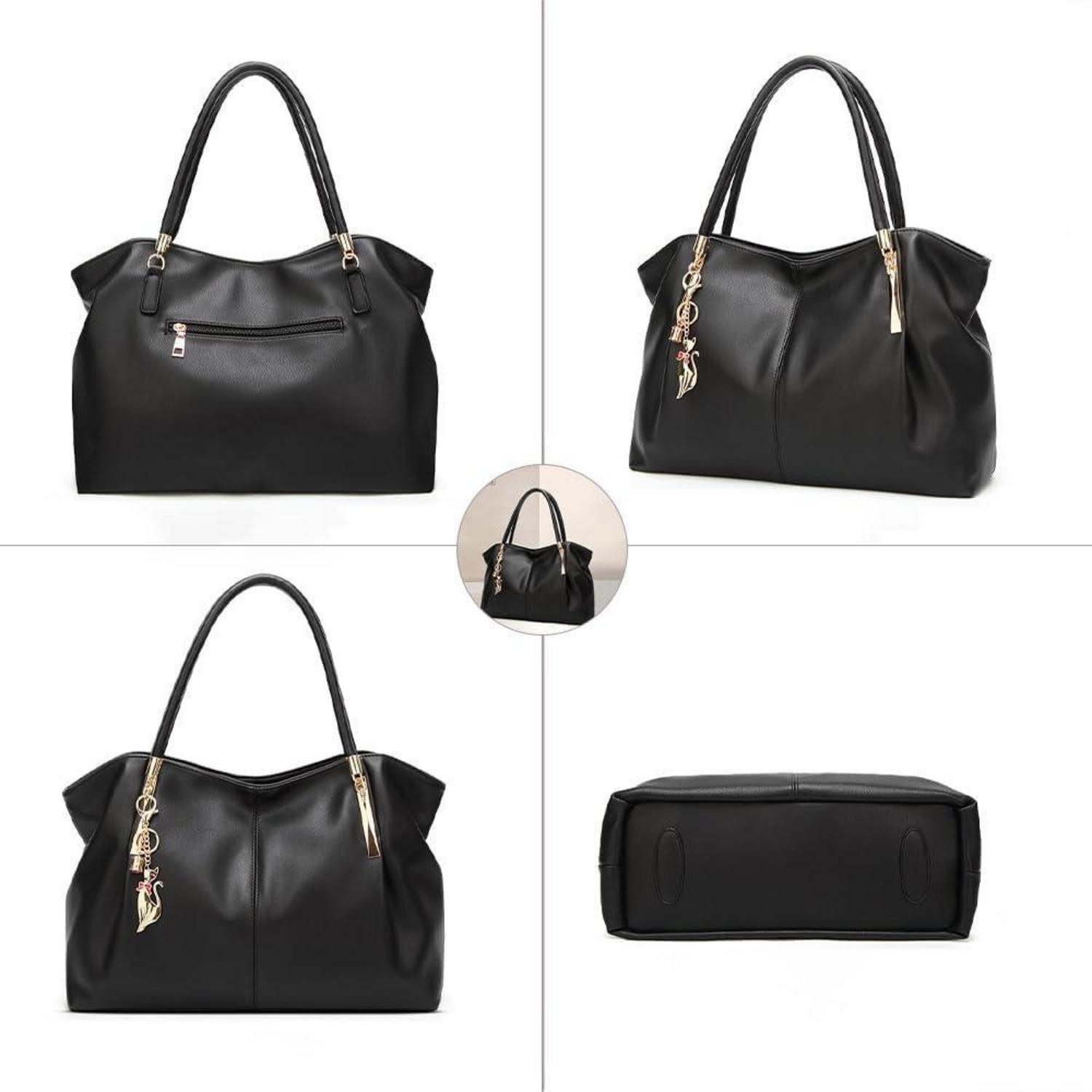 LuxusKollektion Shopper Damen Handtasche PU Leder Shopper Elegant Umhängetasche Wasserdichte