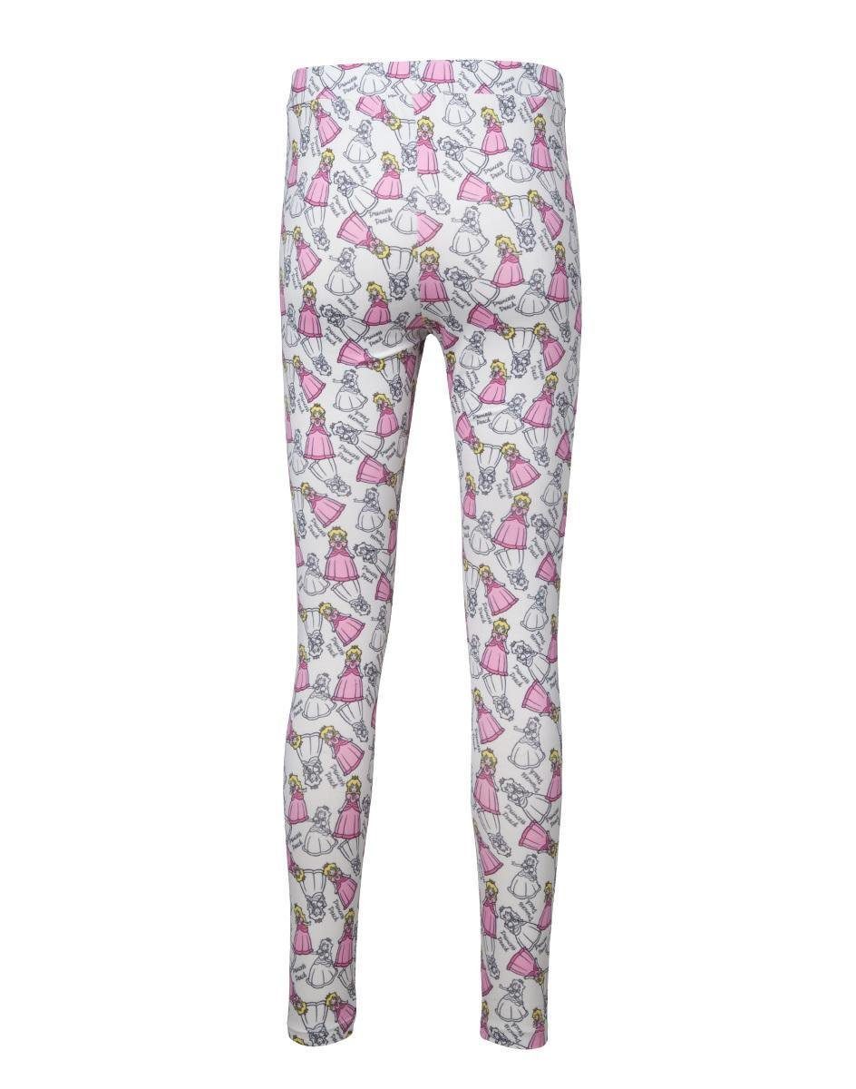 Super Mario Leggings Princess Peach Mädchen Leggings Super Mario Hose Gr. 80 86 92 96 98 104 110 116 122 128 134 140 152 1258 164 Kinder 2 3 4 5 6 7 8 9 10 11 12 13 14 15 16 Jahre