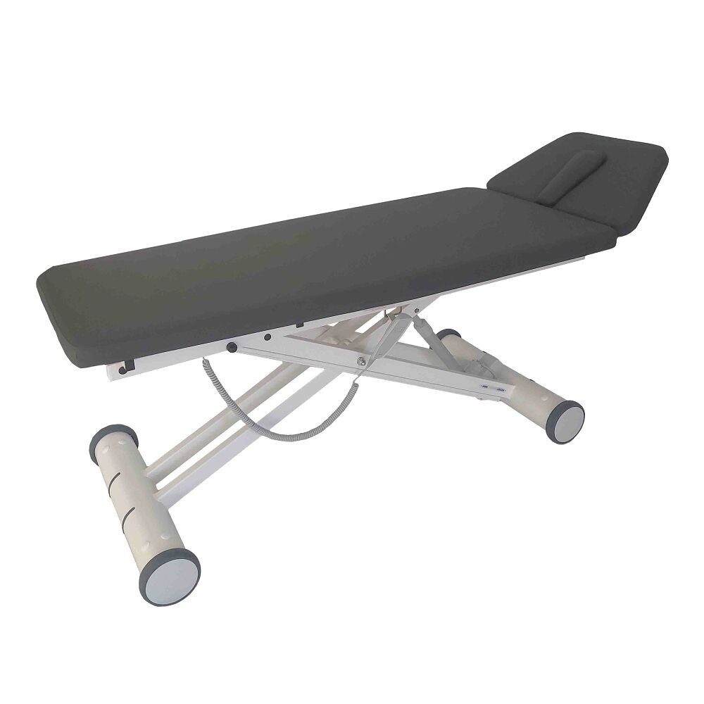 HWK Therapieliegen Massageliege Elektrische Therapieliege Solid Ben, Schmalstes Scherensystem für optimale Beinfreiheit