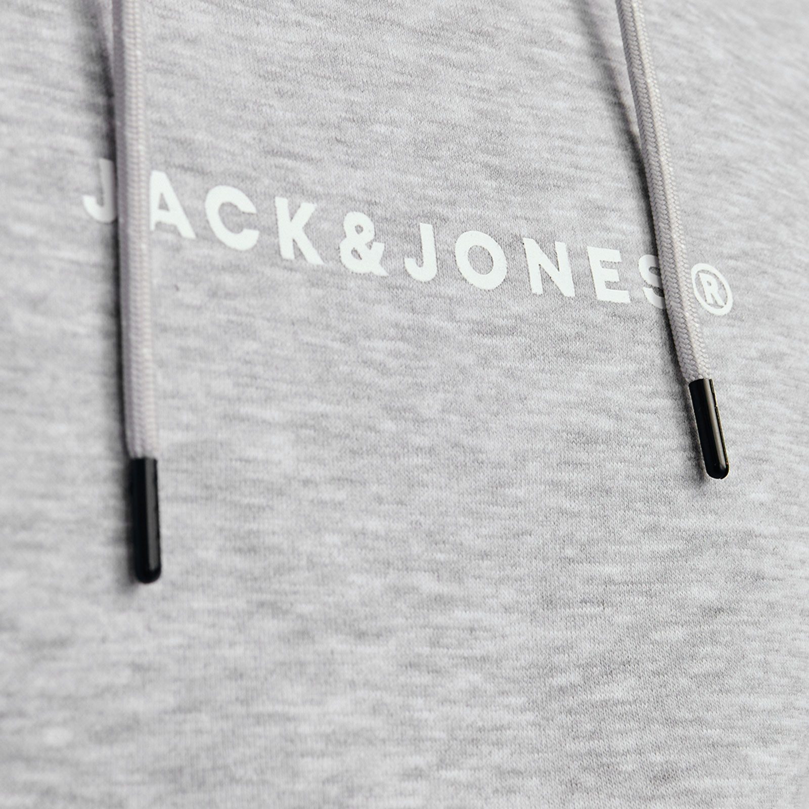 Jack & Jones Kapuzensweatshirt JJTree Sweat Hood mit Markenschriftzug auf der Vorderseite