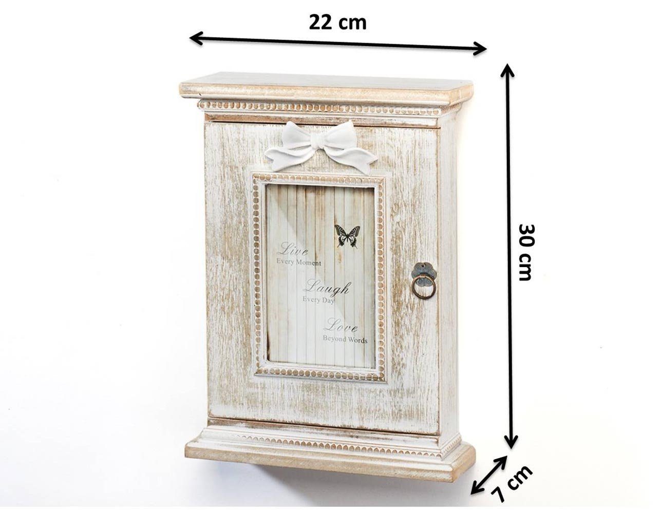 Kobolo Dekoobjekt Schlüsselkasten Schlüsselbox - LOVE VINTAGE Holz günstig online kaufen