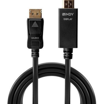 Lindy Adapterkabel DisplayPort > HDMI 10,2 Gbit/s Adapter