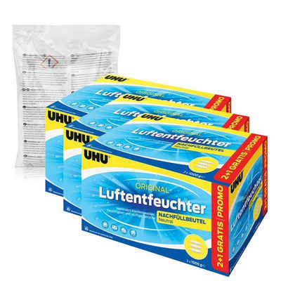 UHU Luftentfeuchter UHU original Luftentfeuchter Nachfüllbeutel 1000g - Duftneutral (10er