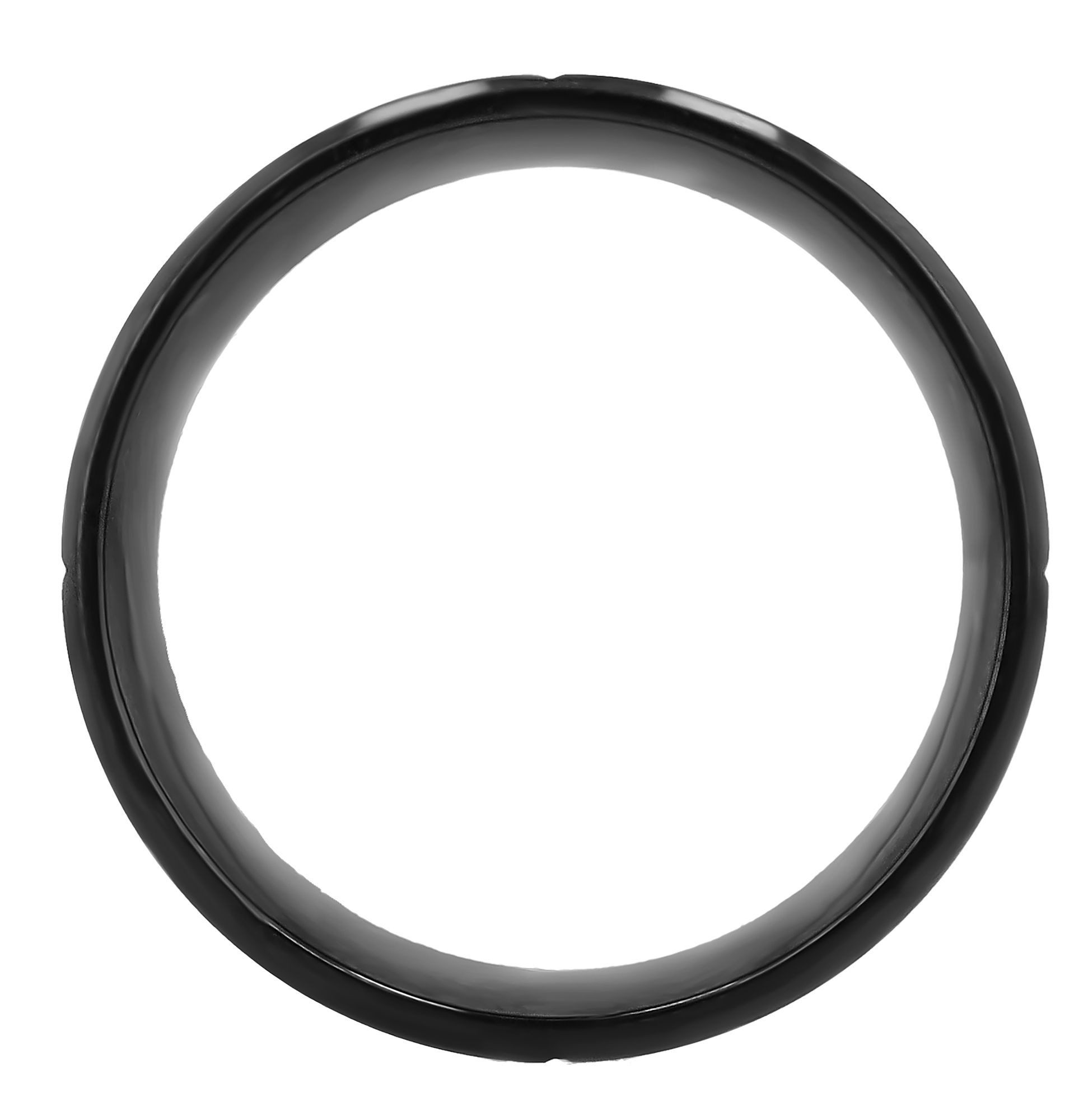 AKZENT Fingerring Mileno Edelstahl schwarz Herren, Herren Ring günstig online kaufen