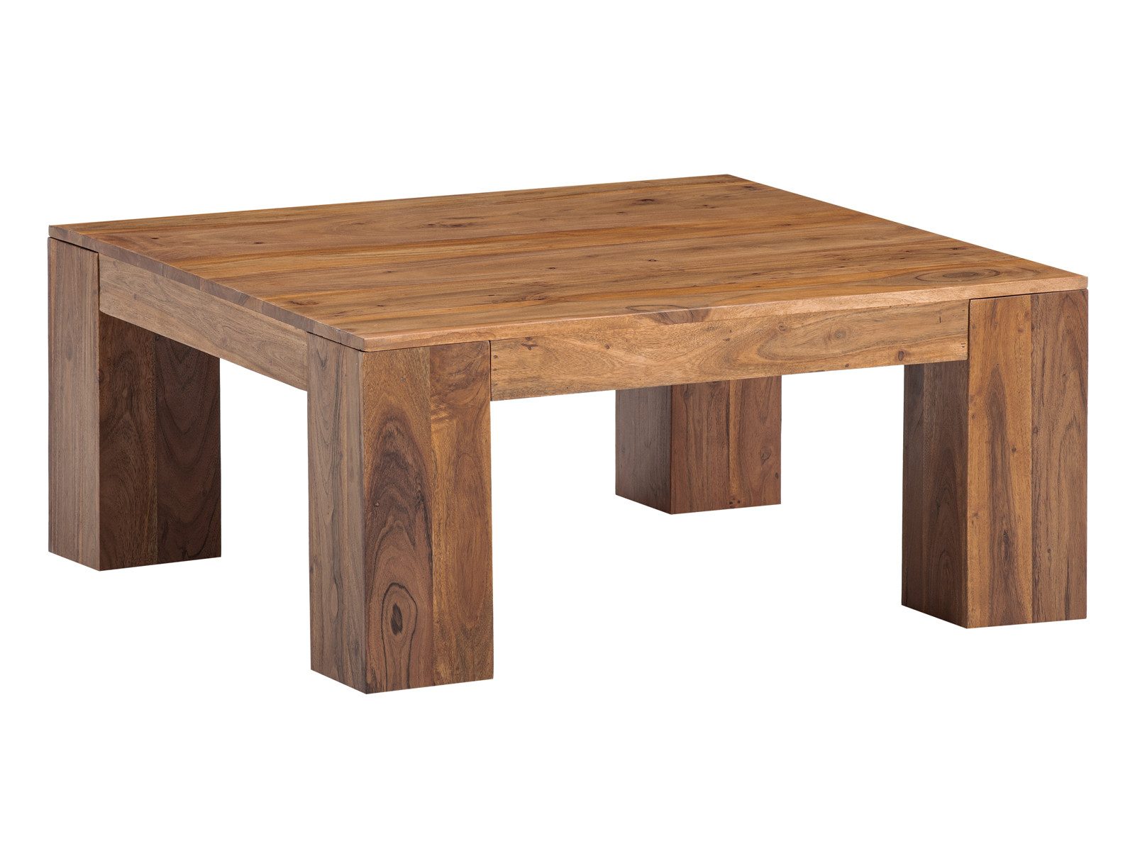 massivum Couchtisch Osbon 90x90 Massivholz Sofatisch (1-St)