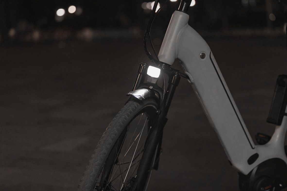 AXA Fahrradbeleuchtung AXA LED Scheinwerfer NXT30 E Bike 30 LUX 6 48V Gleichstrom