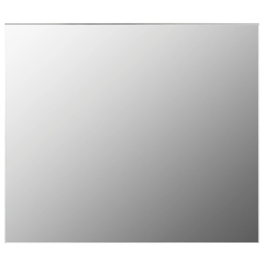 furnicato Wandspiegel Rahmenloser Spiegel Glas cm 70x50