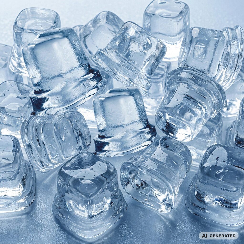 GastroHero Elektrischer Eiswürfelbereiter Eiswürfelbereiter ECO 40 kg Eiswürfelmaschine Edelstahl
