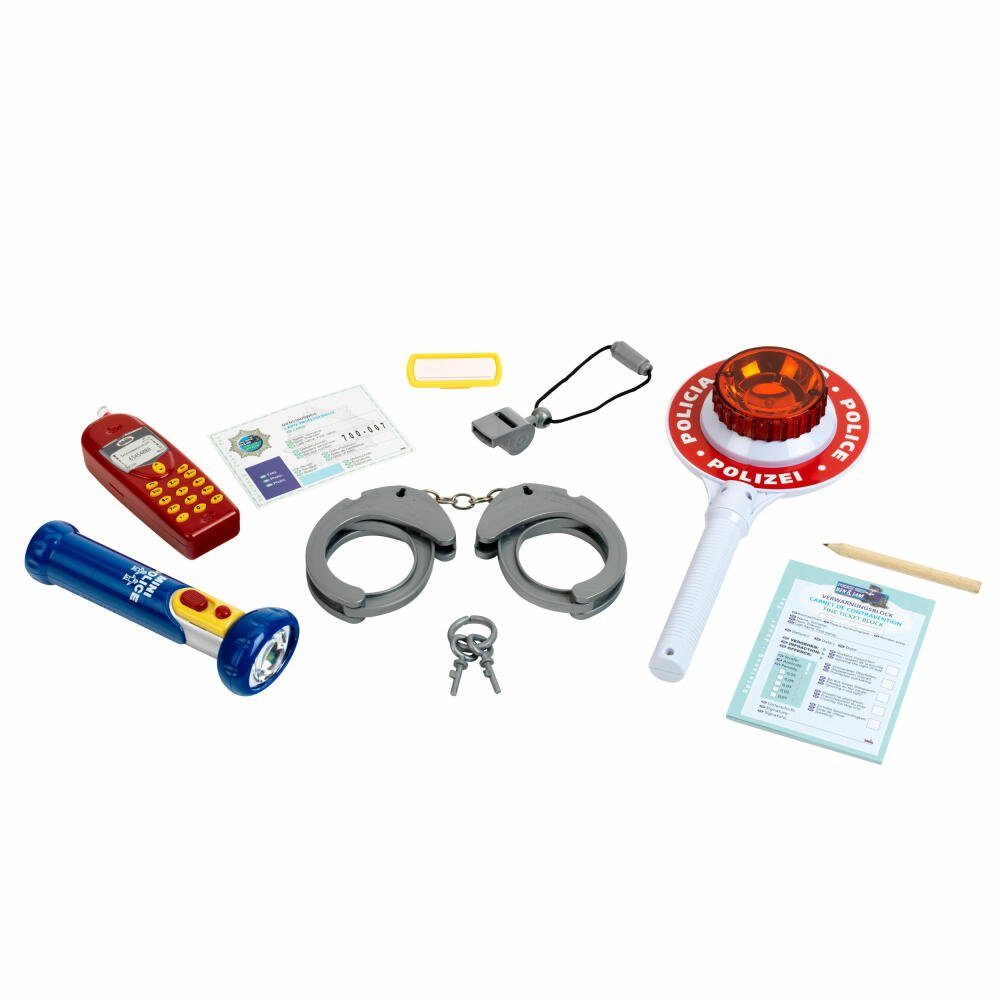 Theo Klein Spielzeug-Polizei Einsatzset Police Unit Ben & Sam 9-tlg.