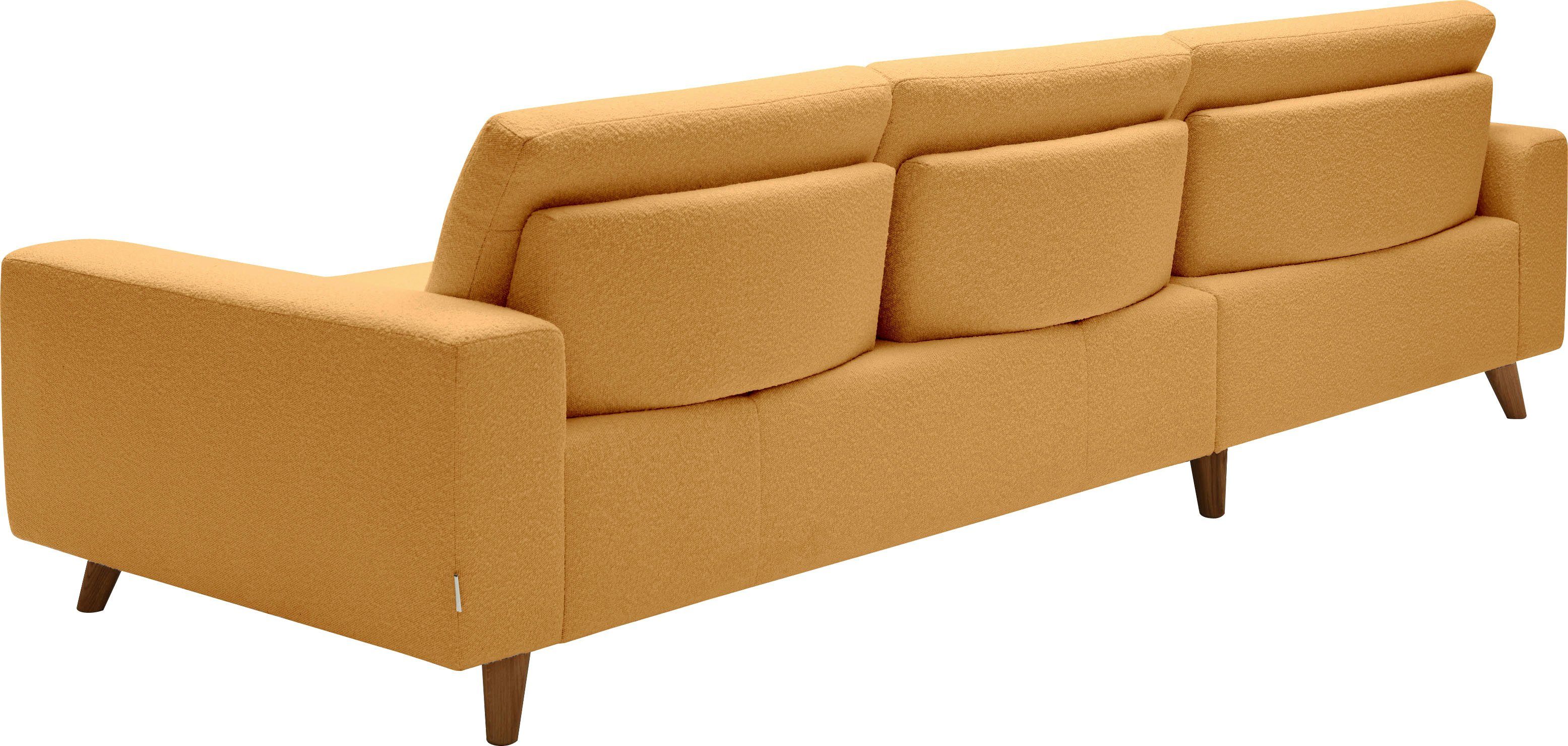 Bettkasten TOM honey wahlweise Nordic SCO und Shift Pure, 95 HOME Bettfunktion Ecksofa mit TAILOR