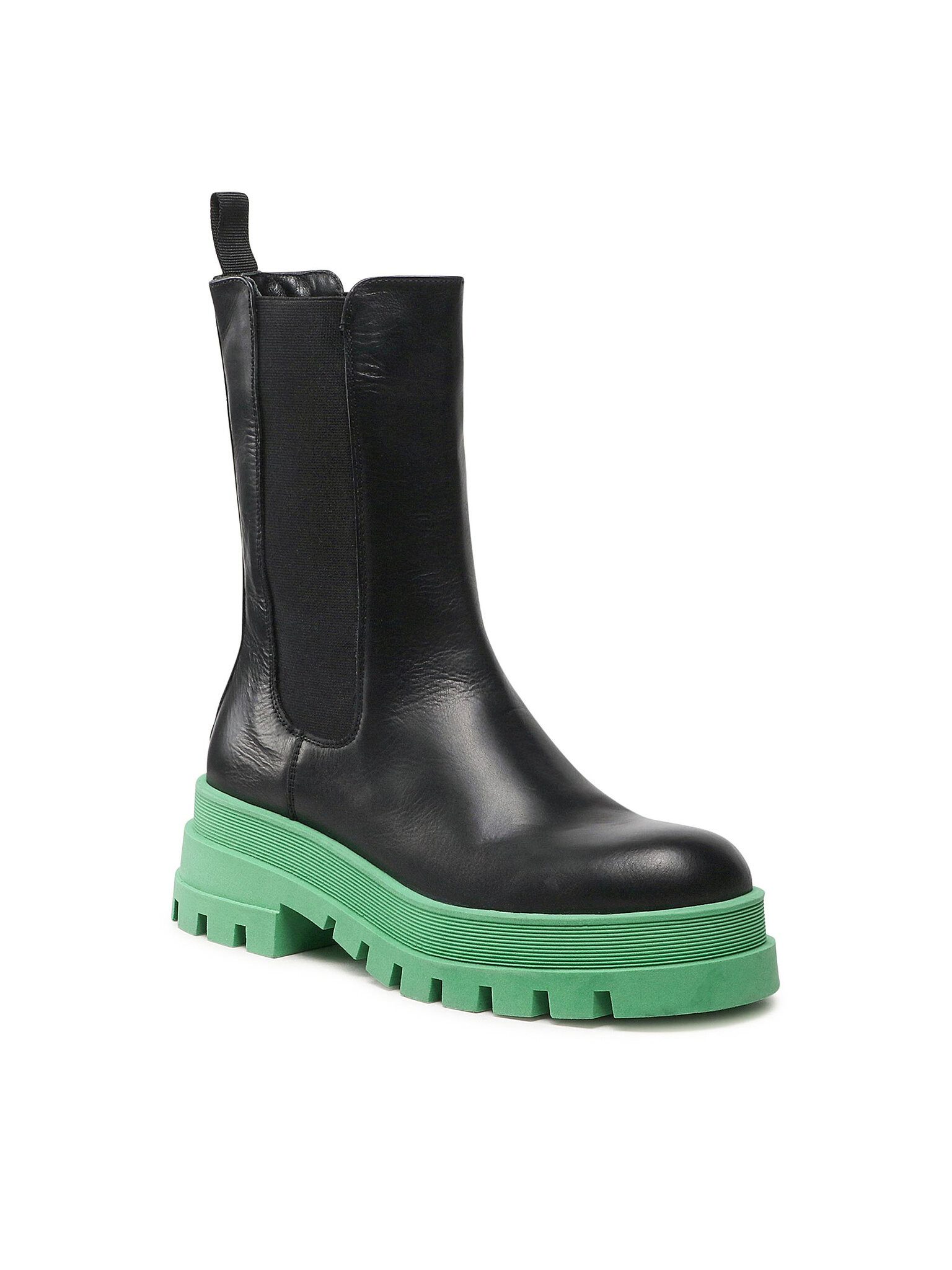 Badura Badura Damen Chelsea Boots Schwarz 02-1 Chelseaboots