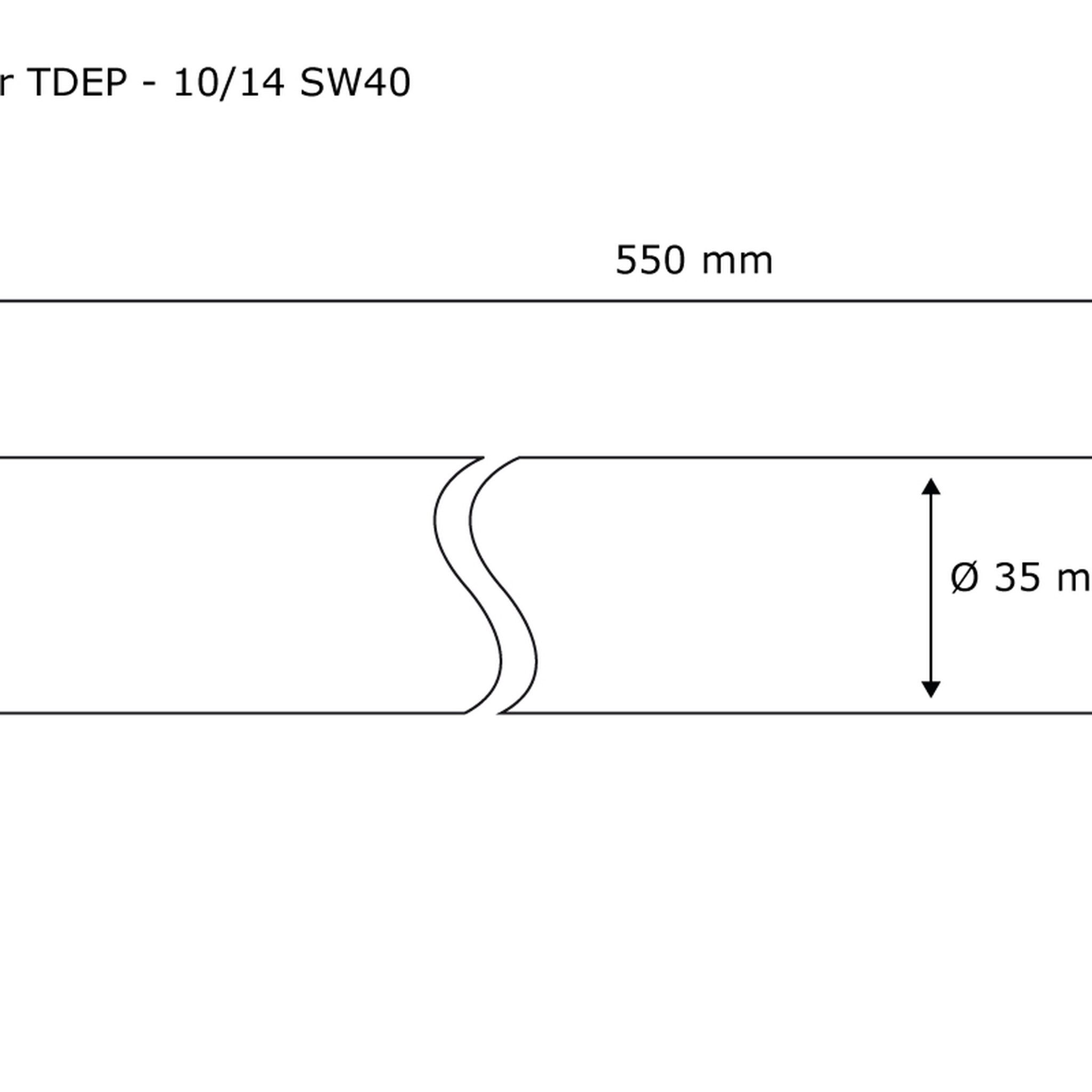 jarolift Rollladenmotor Rollladenmotor TDEP, TDEP 10/14 (10 Nm / SW40), (Packung, 1 St), 40 mm, 10 Nm