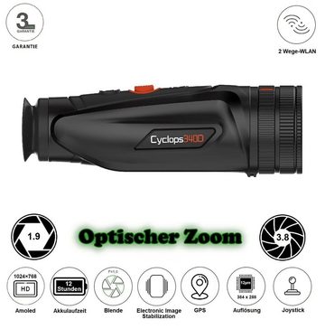 ThermTec Wärmebildkamera ThermTec Wärmebildkamera Cyclops 340D für Jäger, Outdoor