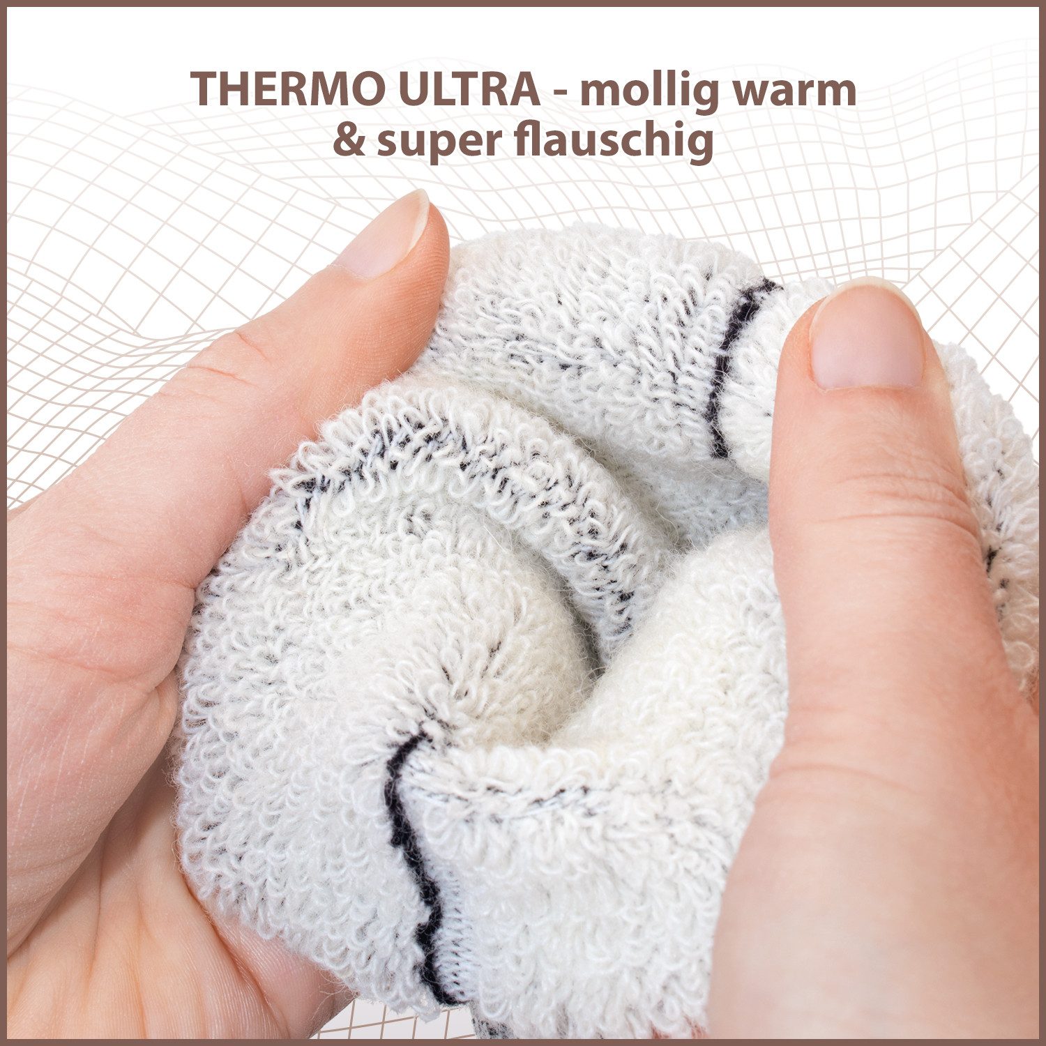 Footstar Thermosocken THERMO-ULTRA Wollsocken - Damen Herren & Kinder (1er & 2er)
