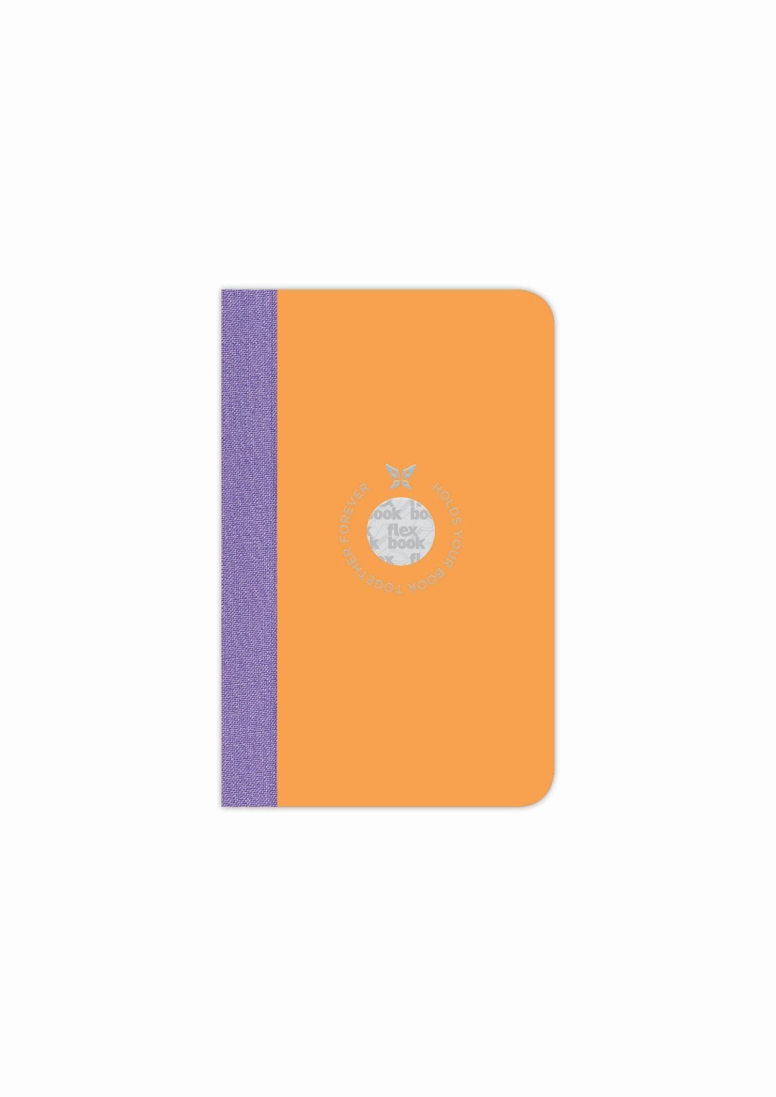 Flexbook Notizbuch Flexbook Smartbook Liniert 160 Seiten Ökopapiereinband viele Größen/Fa Orange 9*14cm