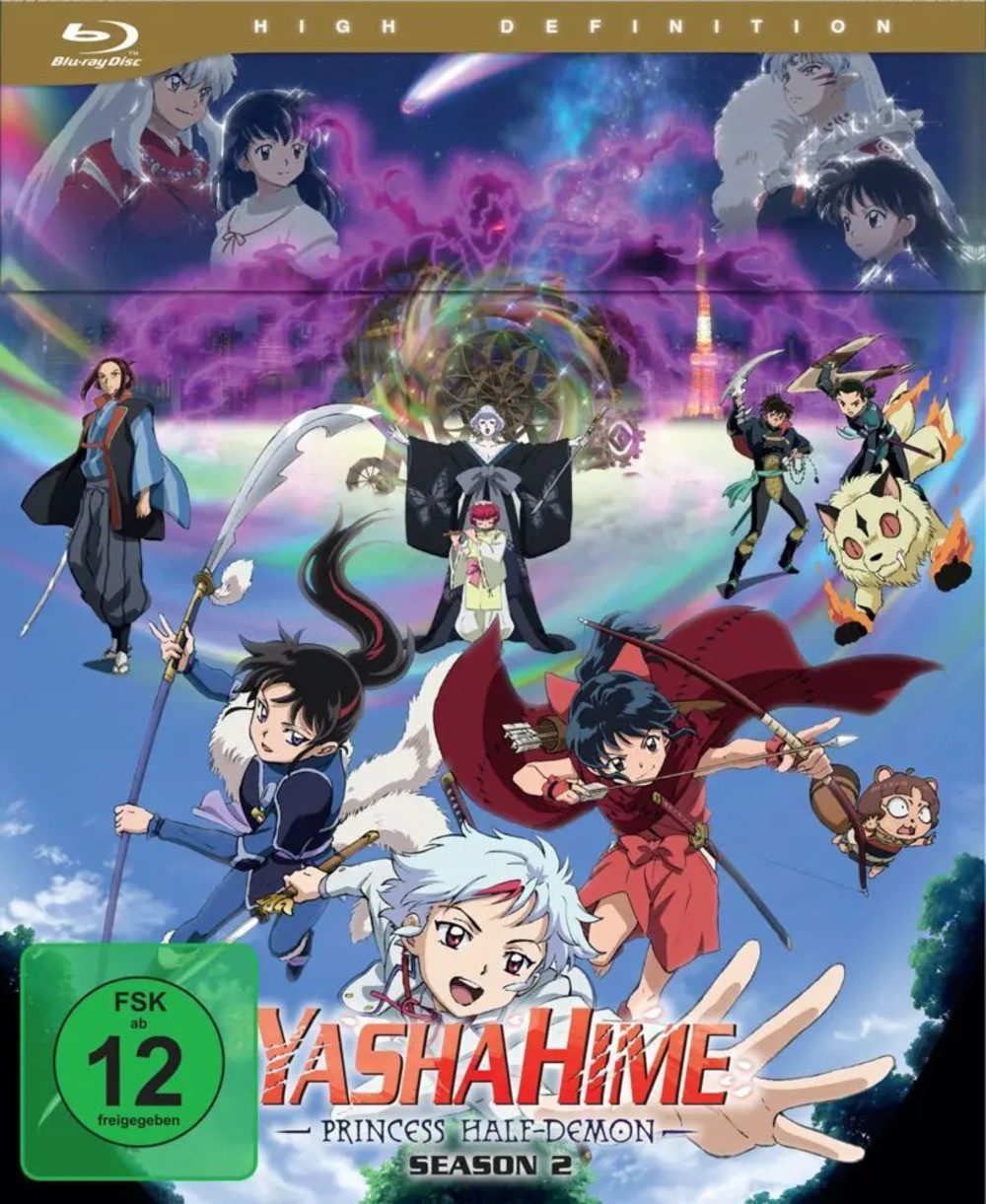 Blu-ray Yashahime Princess Half-Demon. Staffel.2.1, 2 Blu-ray