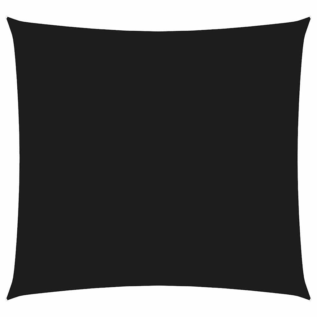vidaXL Sonnensegel Sonnensegel Oxford-Gewebe Quadratisch 4,5x4,5 m Schwarz, (1-tlg)