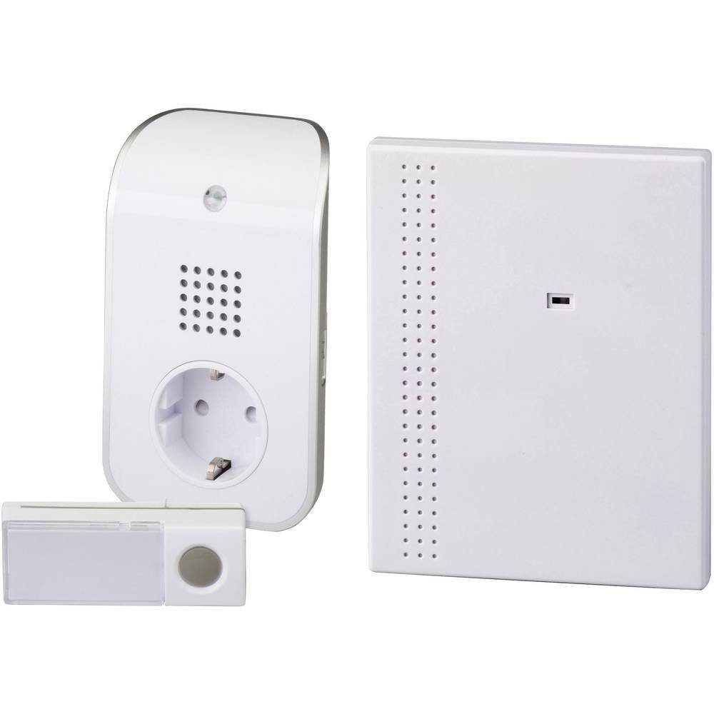 Smart Home Türklingel Funkgong-Set HX Curve + Funk-Distanzerweiterung