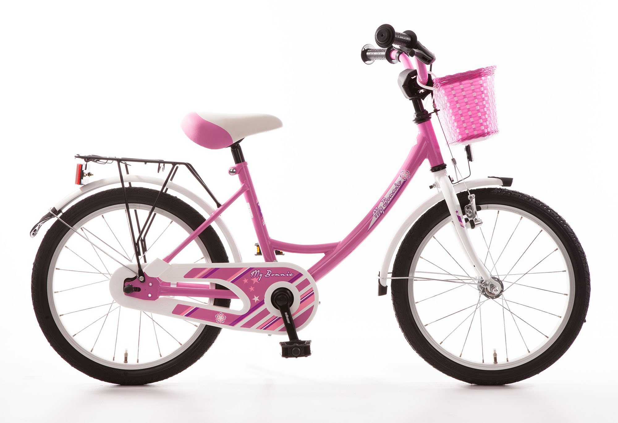 Bachtenkirch Kinderfahrrad My Bonnie, 1 rosa/weiß Gang