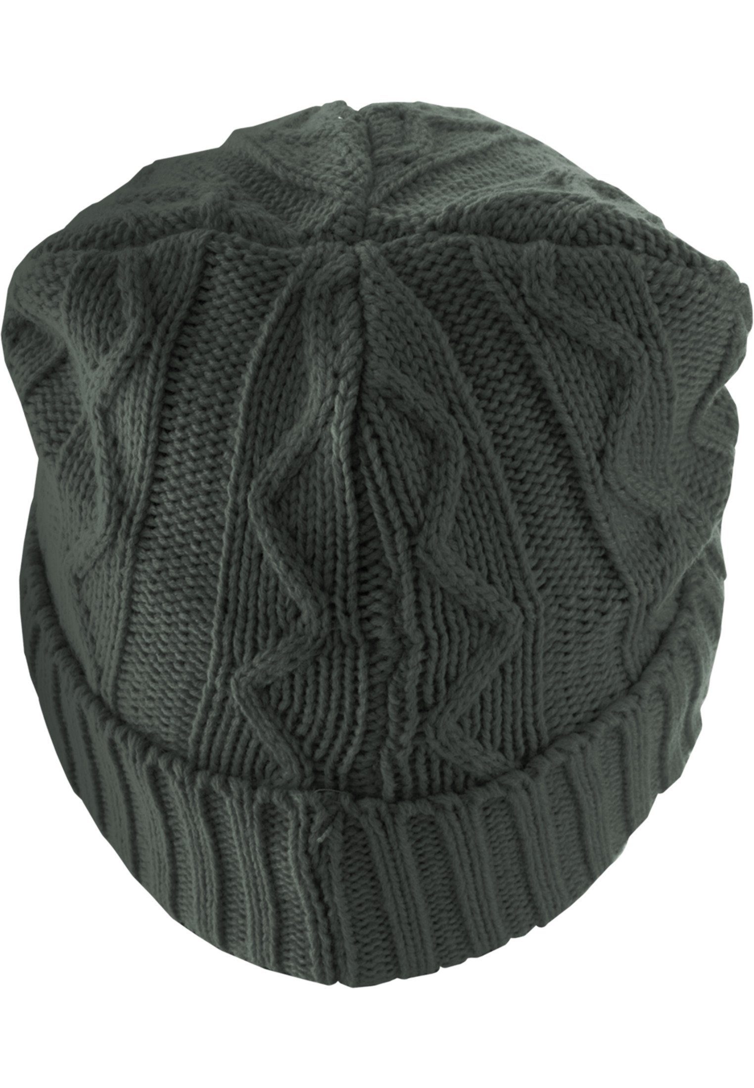 charcoal MSTRDS Beanie Cable Flap Accessoires Beanie (1-St)