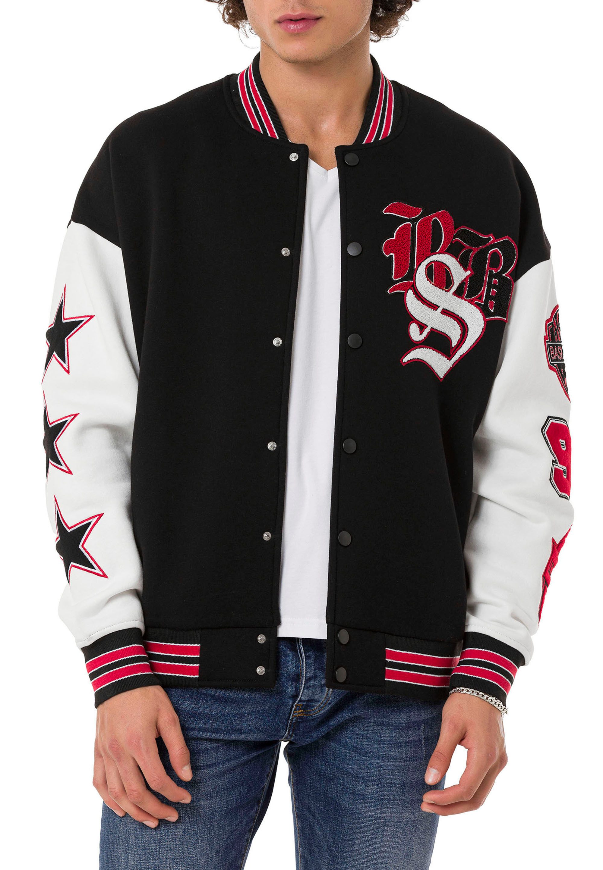 RedBridge Collegejacke im Retro-Look mit auffälligen günstig online kaufen