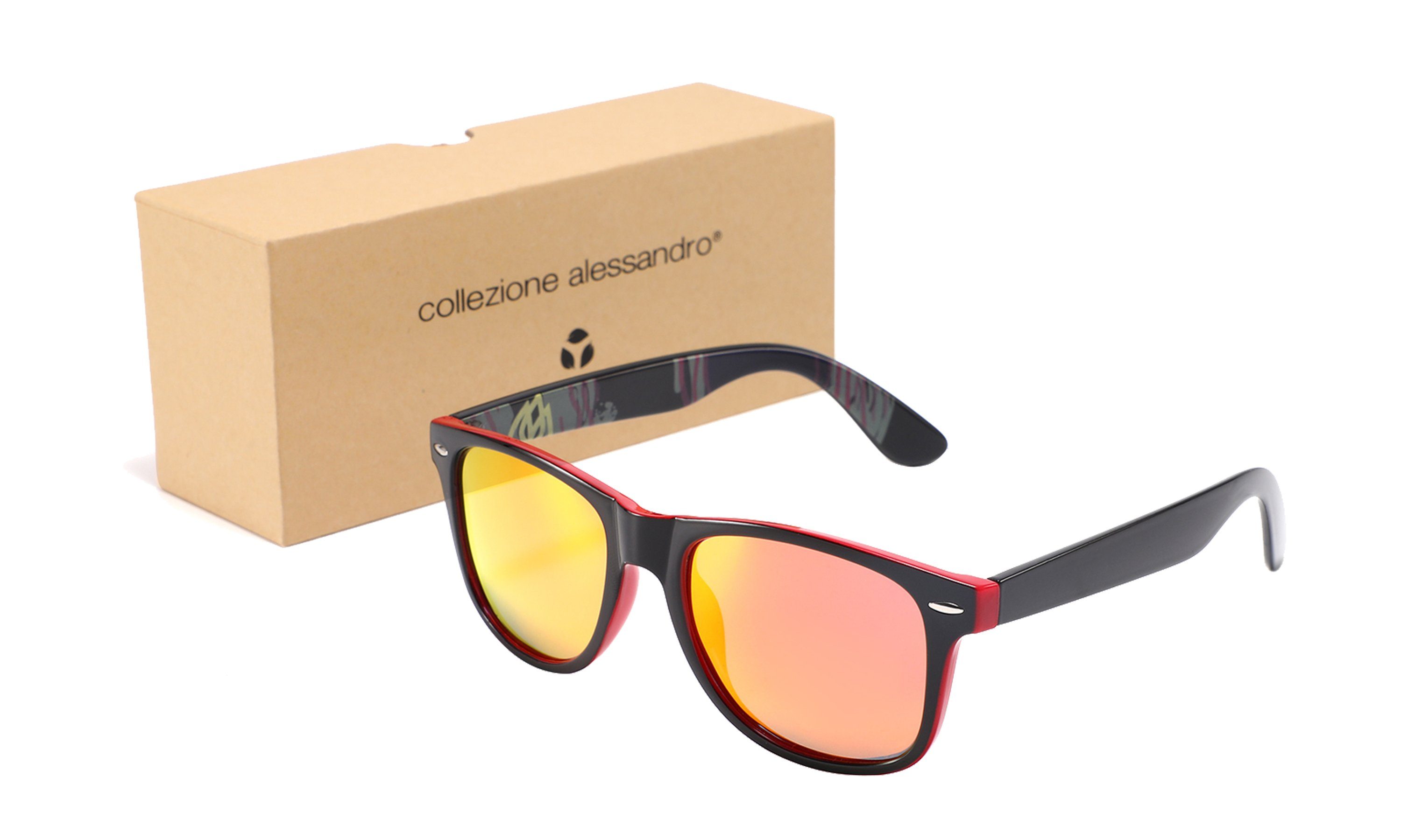 mit polarisierten Linsen ALESSANDRO orange COLLEZIONE Sonnenbrille Berlin