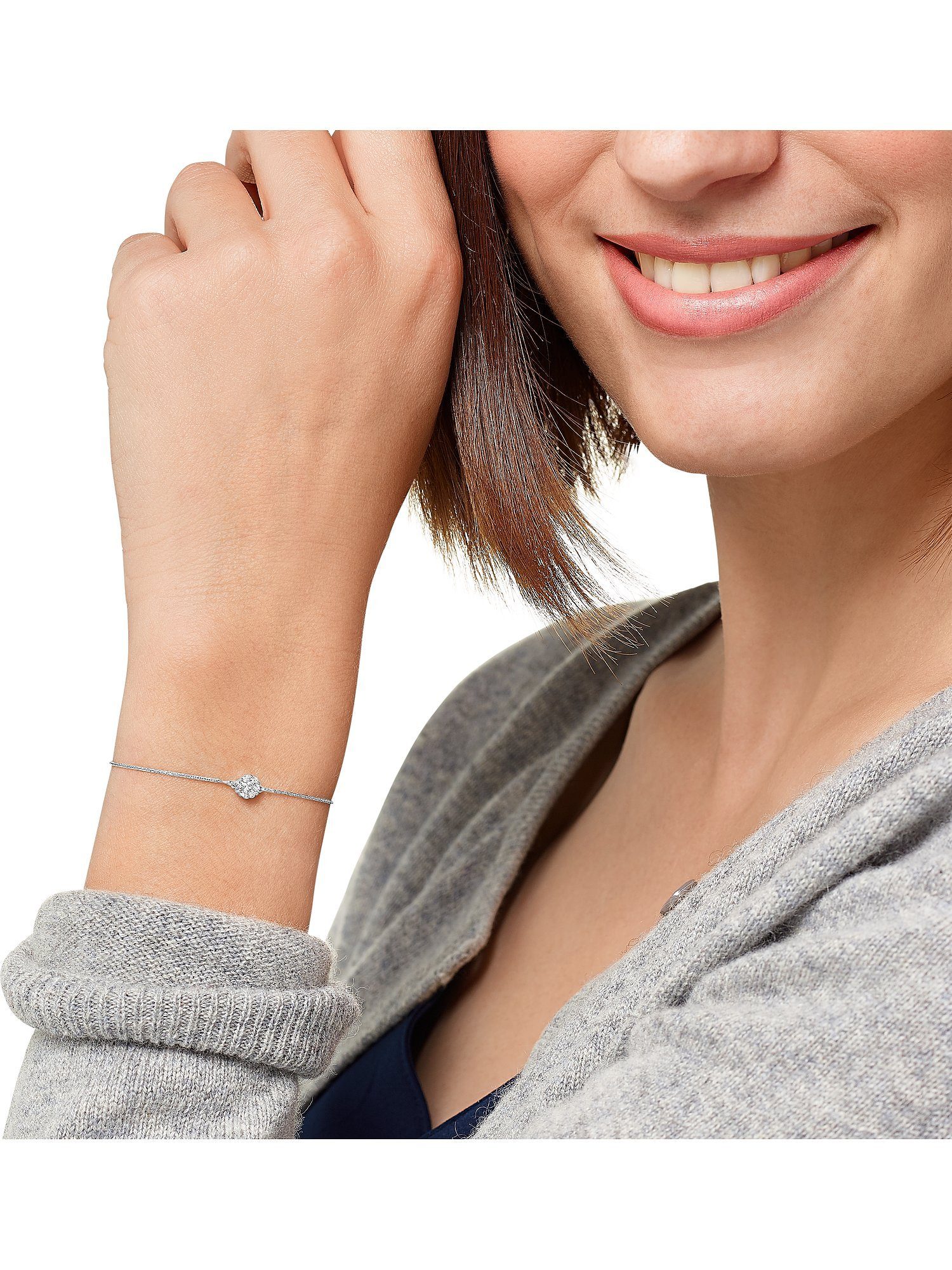 CHRIST Armband CHRIST Damen-Armband 585er Weißgold günstig online kaufen