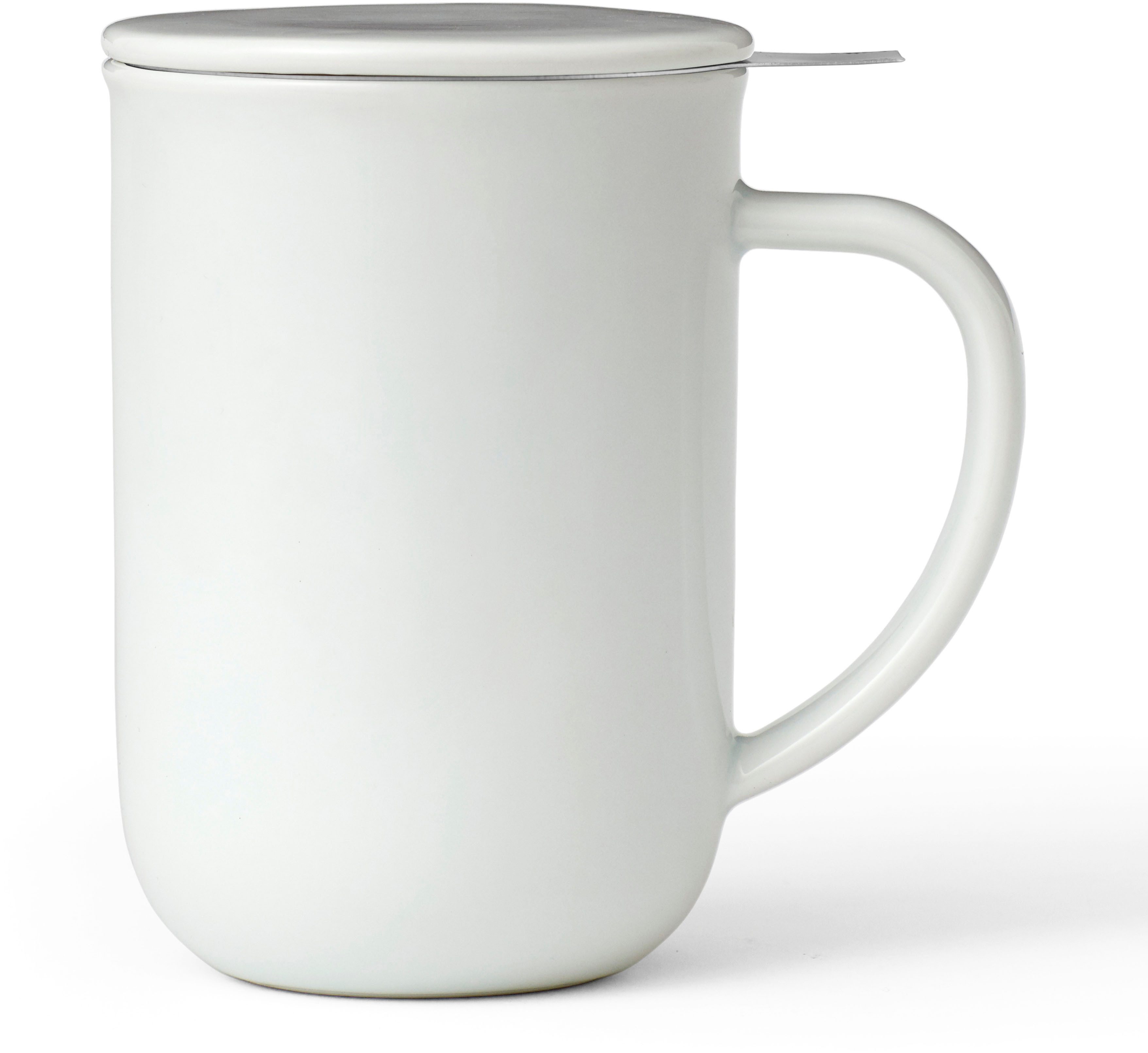 Viva Tasse Balance, Edelstahl, Porzellan, Porzellan, mit Teesieb und Deckel, 500 ml