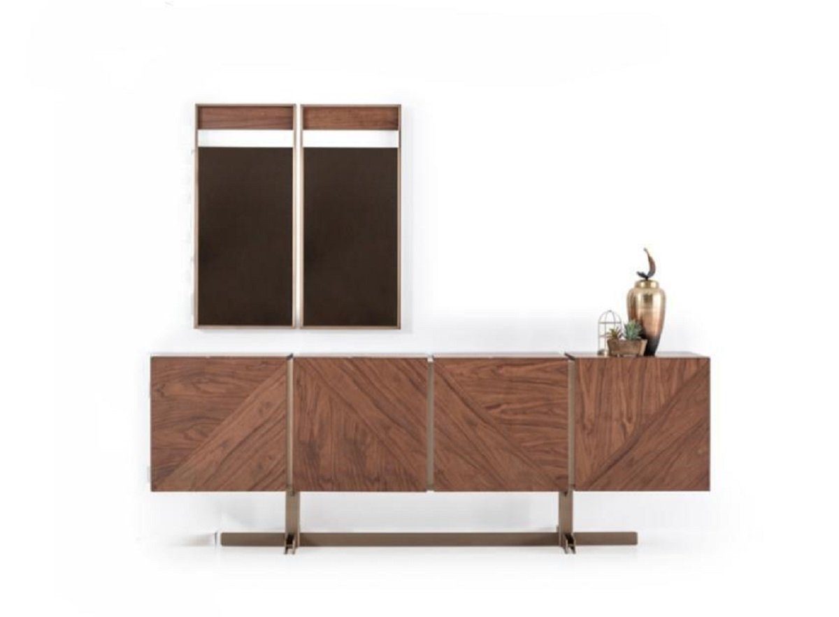 JVmoebel Sideboard Modernes Sideboard Kommode Luxus Anrichte Spiegel Lowboard Set Neu | Sideboards