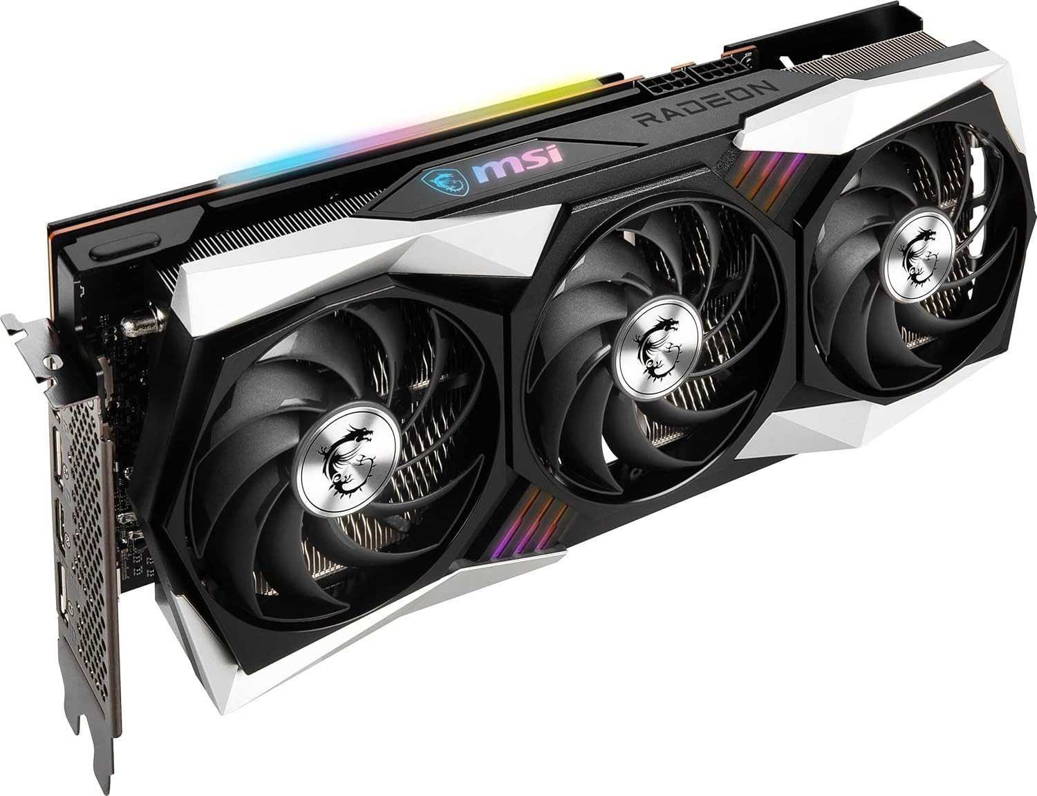 MSI Radeon RX 6750 XT Gaming X Trio Grafikkarte (12 GB, GDDR6, VR Ready, MSI TORX Fan 4.0, MSI Mystic Light, Zero Frozr, HDCP Ready)