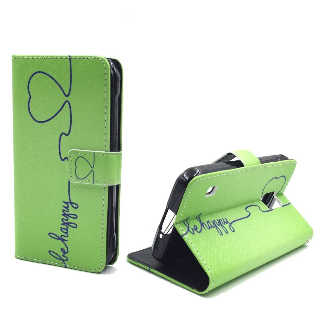 König Design Handyhülle Samsung Galaxy S5 Active, Samsung Galaxy S5 Active Handyhülle Bookcover Grün