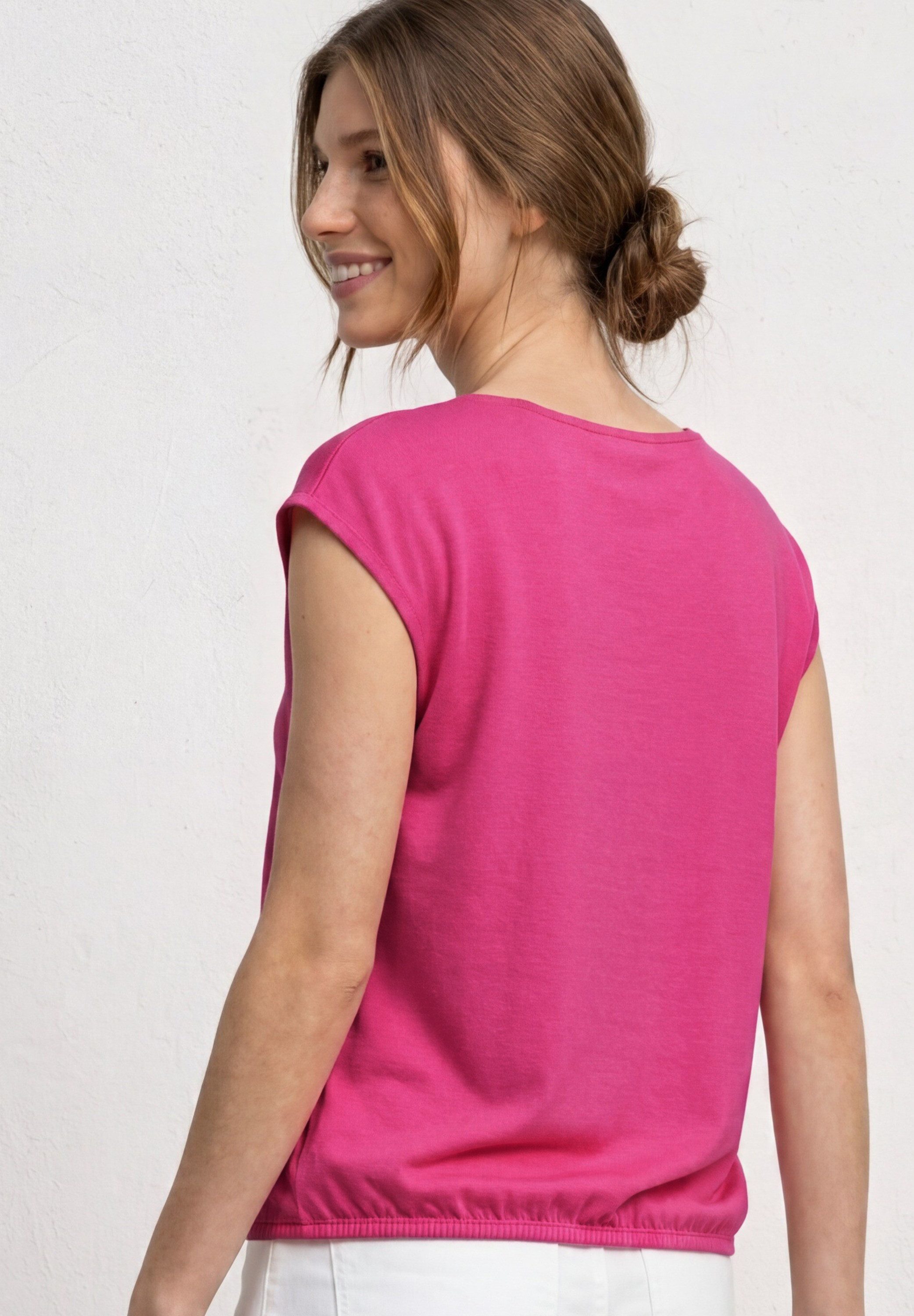 STREET ONE T-Shirt aus strecthigem Viskosematerial – Bild 2 von 5