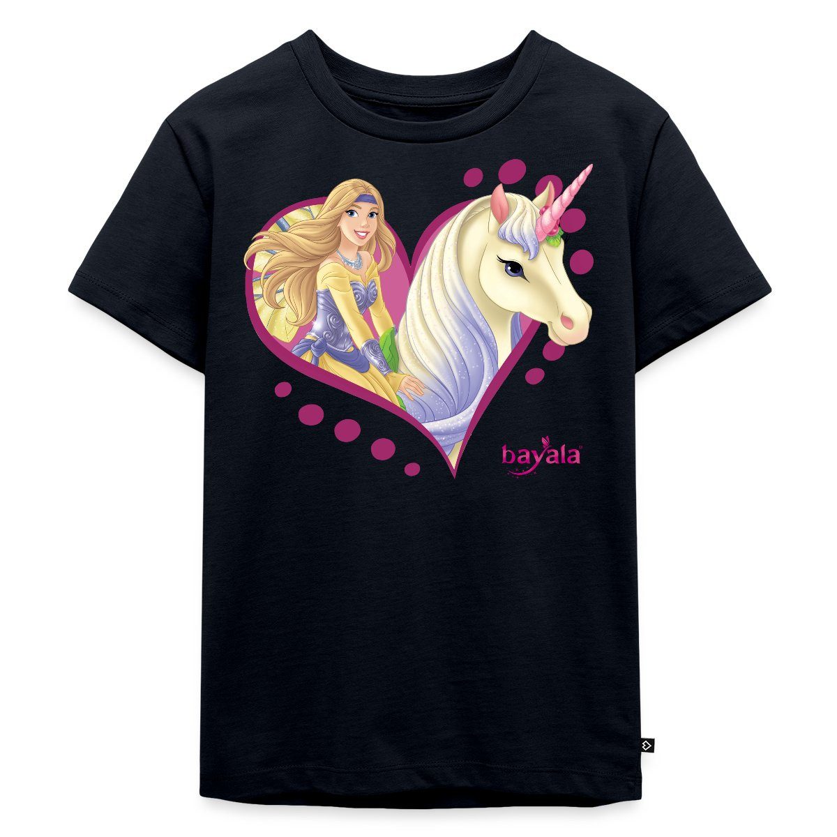 T-Shirt Schleich Bayala Elfe Sera mit Blüten-Einhorn Kinder Premium T-Shirt