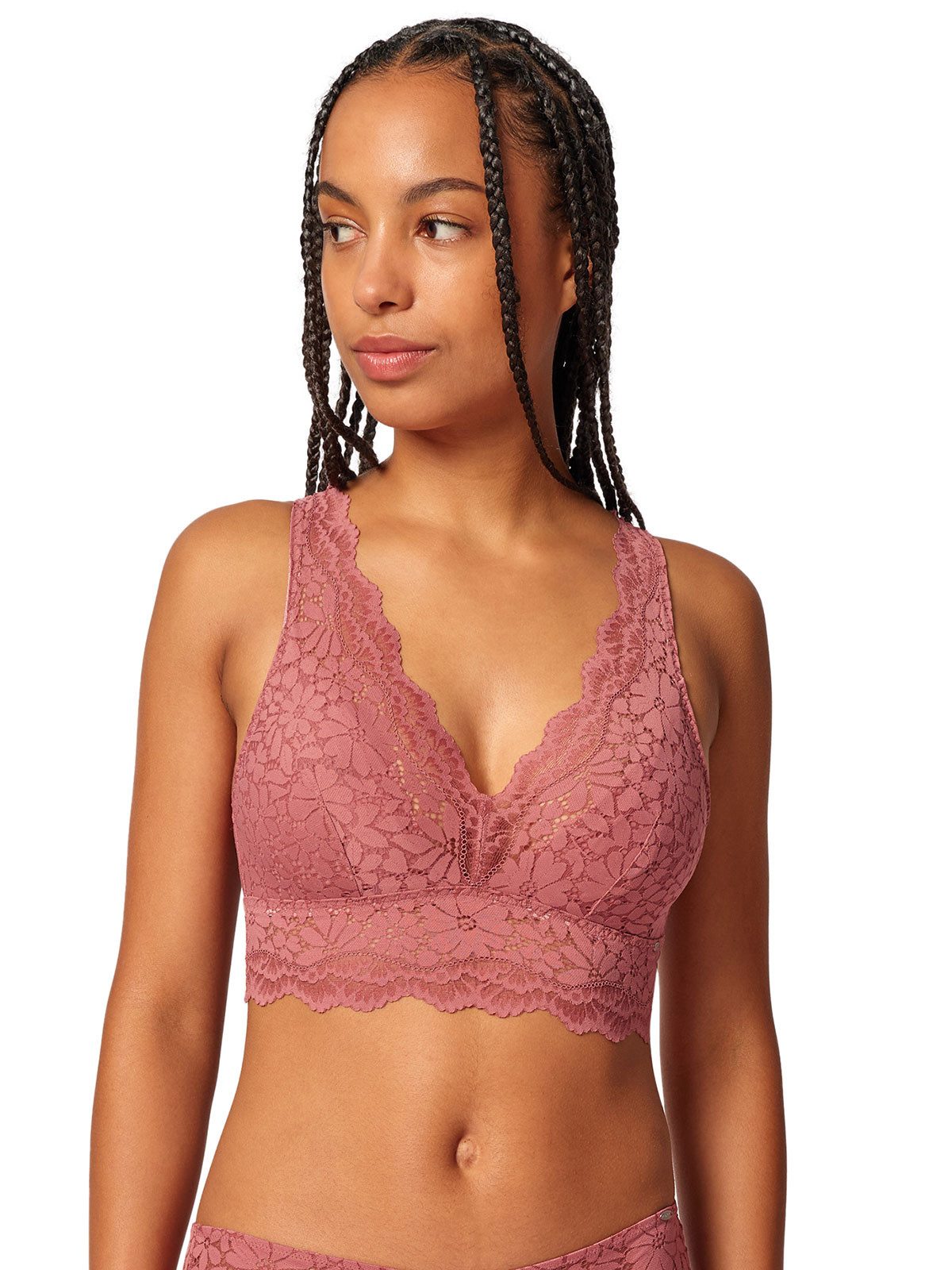 Skiny Bustier Damen Bustier mit herausnehmbare Pads Wonderfulace (Stück, 1-tlg) Unterbrustband